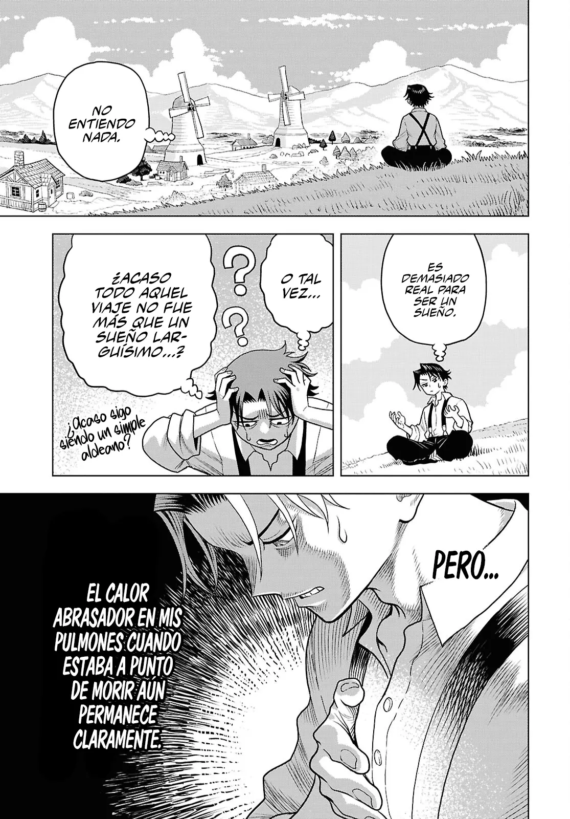 Shinimodotta Ore wa Seinaru Yuusha o Yamete, Harem Tsukutte Koshi o Hekoheko Futteitai capítulo 1 página 27