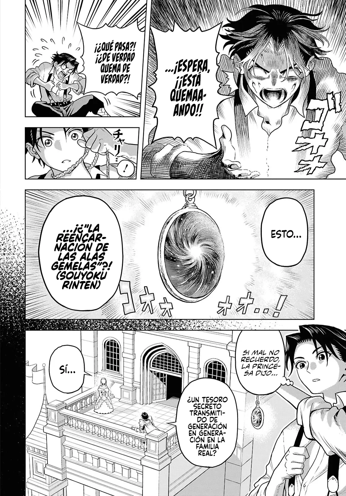 Shinimodotta Ore wa Seinaru Yuusha o Yamete, Harem Tsukutte Koshi o Hekoheko Futteitai capítulo 1 página 28