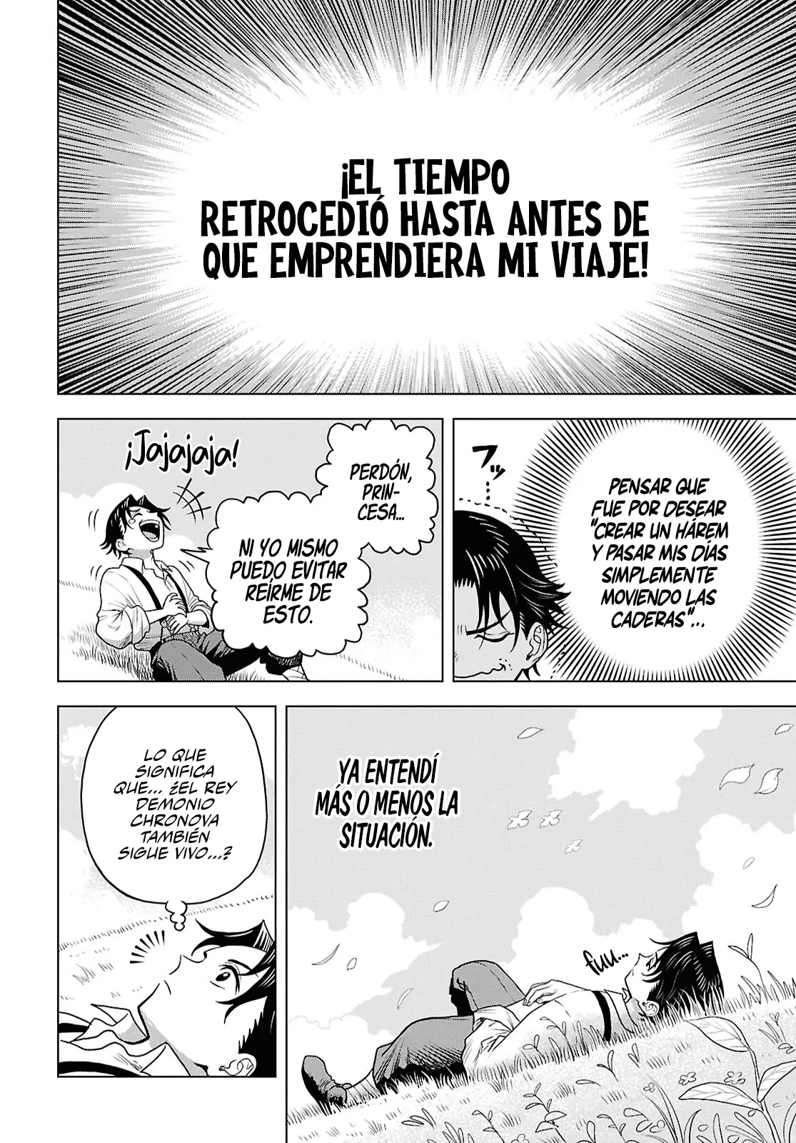 Shinimodotta Ore wa Seinaru Yuusha o Yamete, Harem Tsukutte Koshi o Hekoheko Futteitai capítulo 1 página 30