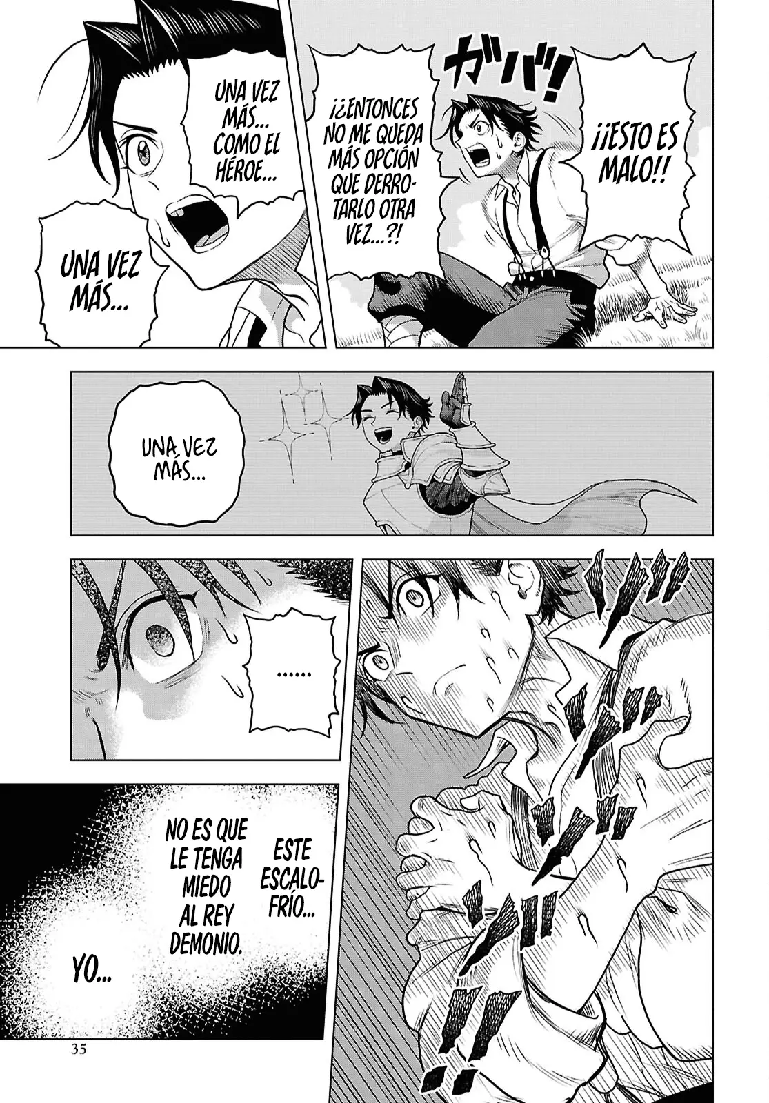 Shinimodotta Ore wa Seinaru Yuusha o Yamete, Harem Tsukutte Koshi o Hekoheko Futteitai capítulo 1 página 31