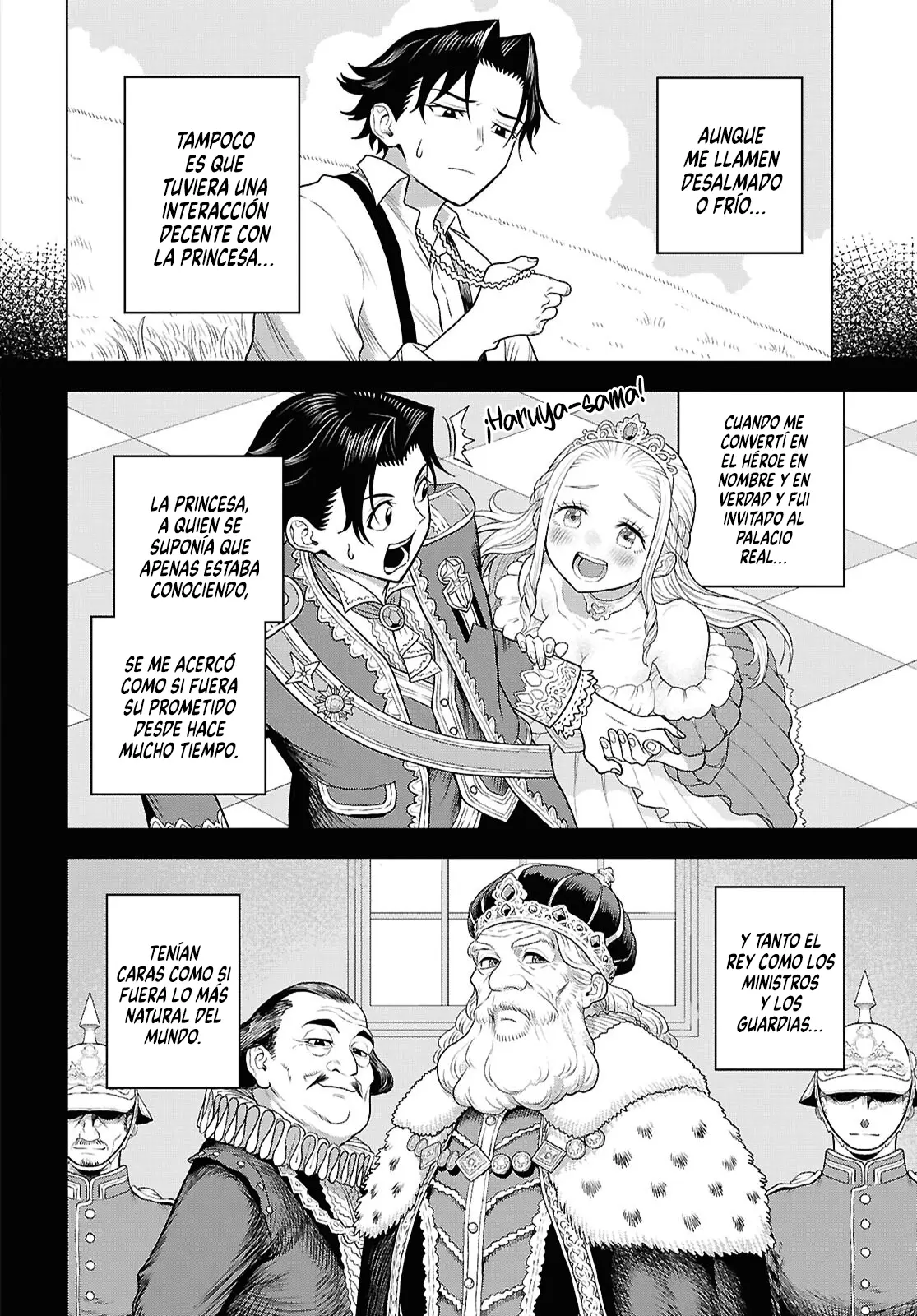 Shinimodotta Ore wa Seinaru Yuusha o Yamete, Harem Tsukutte Koshi o Hekoheko Futteitai capítulo 1 página 36