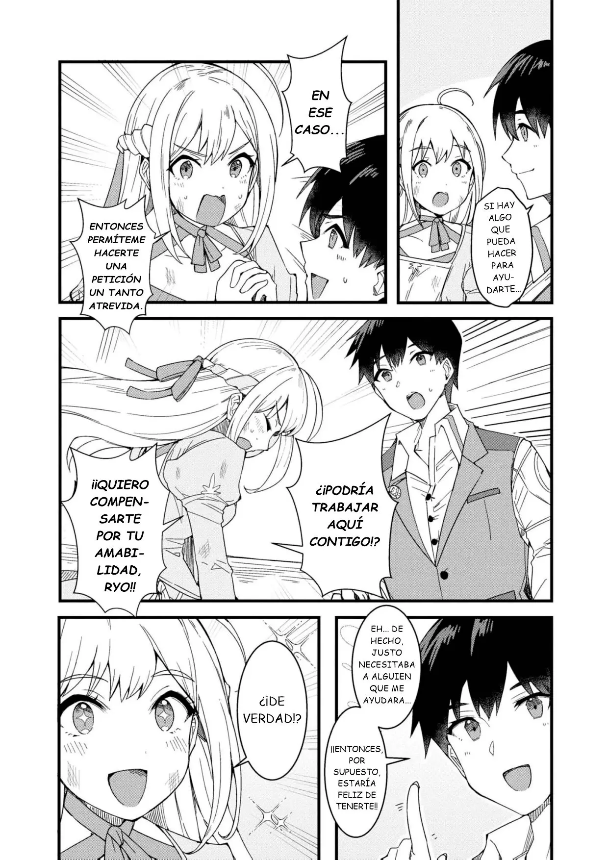 Shokuryou Seisei Skill o Teniireta no de, Isekai de Shoukai o Tachiage you to Omoimasu capítulo 3 página 7