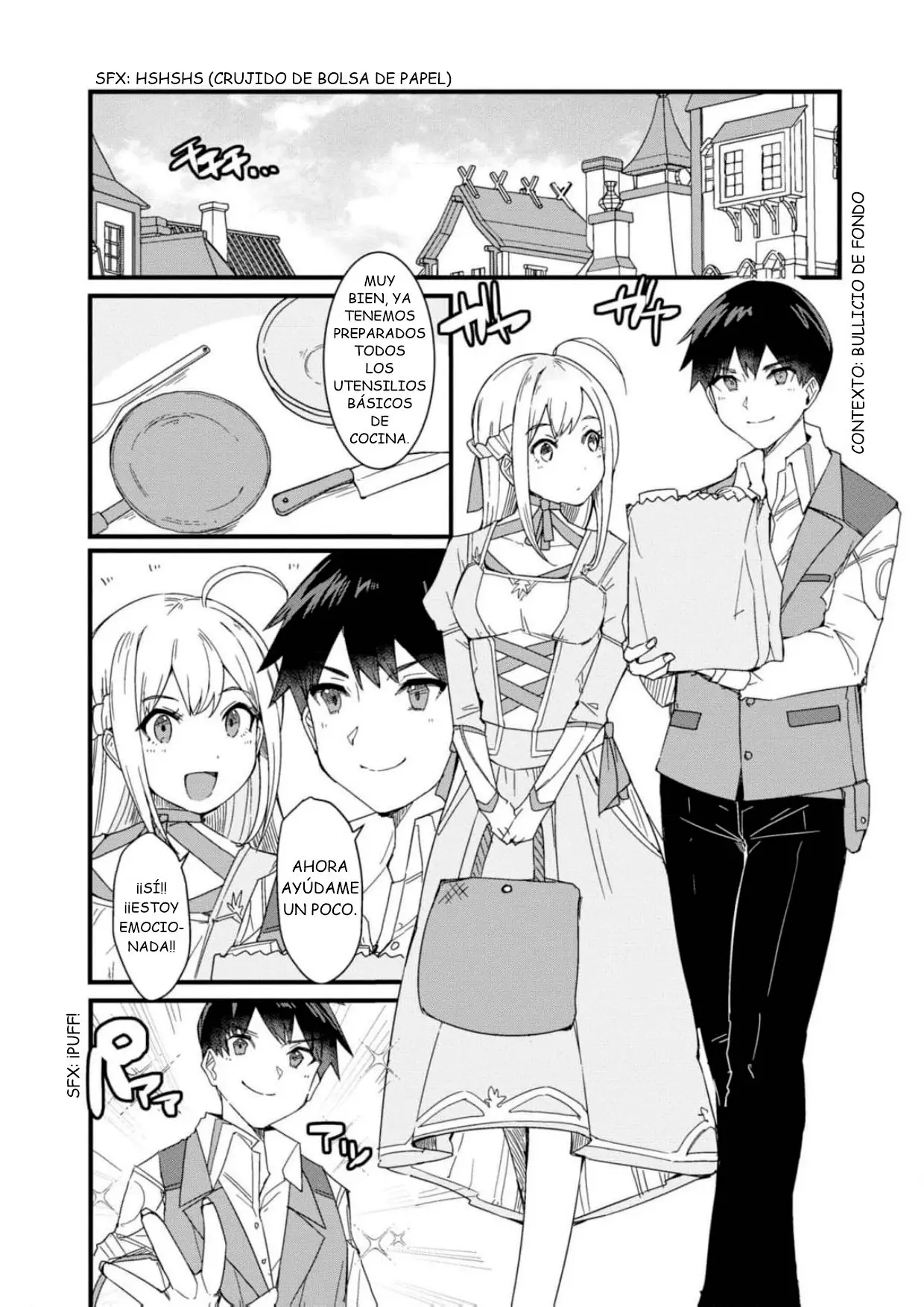 Shokuryou Seisei Skill o Teniireta no de, Isekai de Shoukai o Tachiage you to Omoimasu capítulo 3 página 17