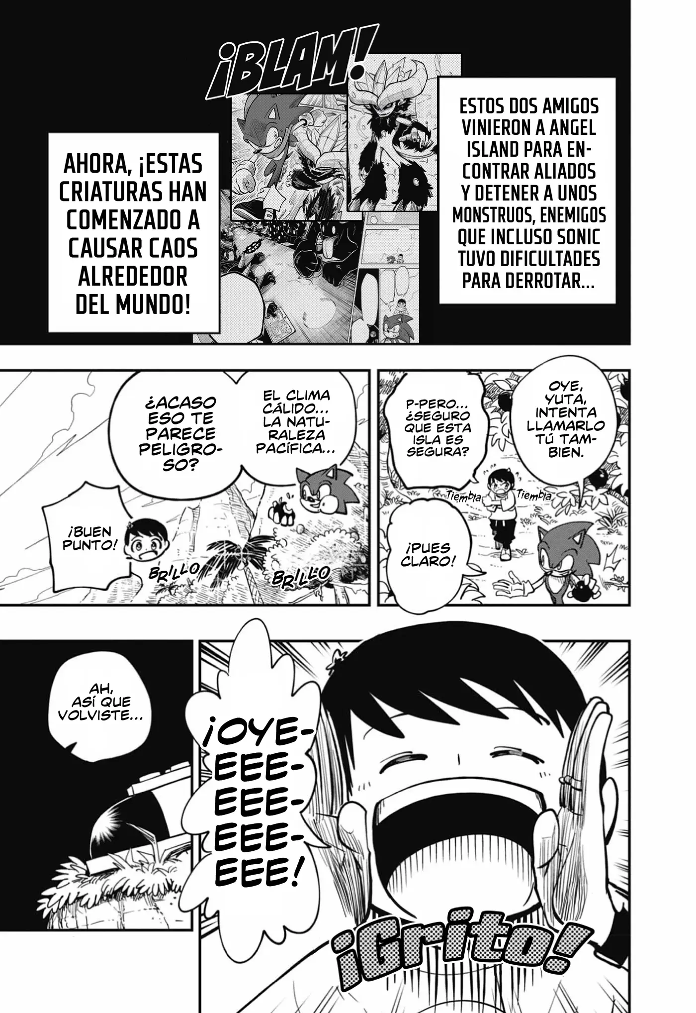 Sonic to Yuuki no Tsurugi capítulo 15 página 3