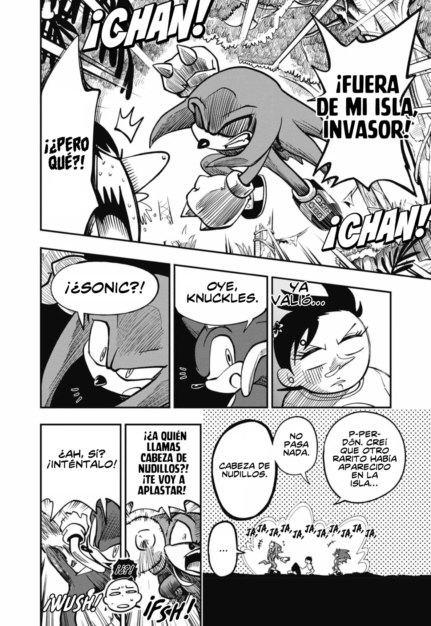 Sonic to Yuuki no Tsurugi capítulo 15 página 4