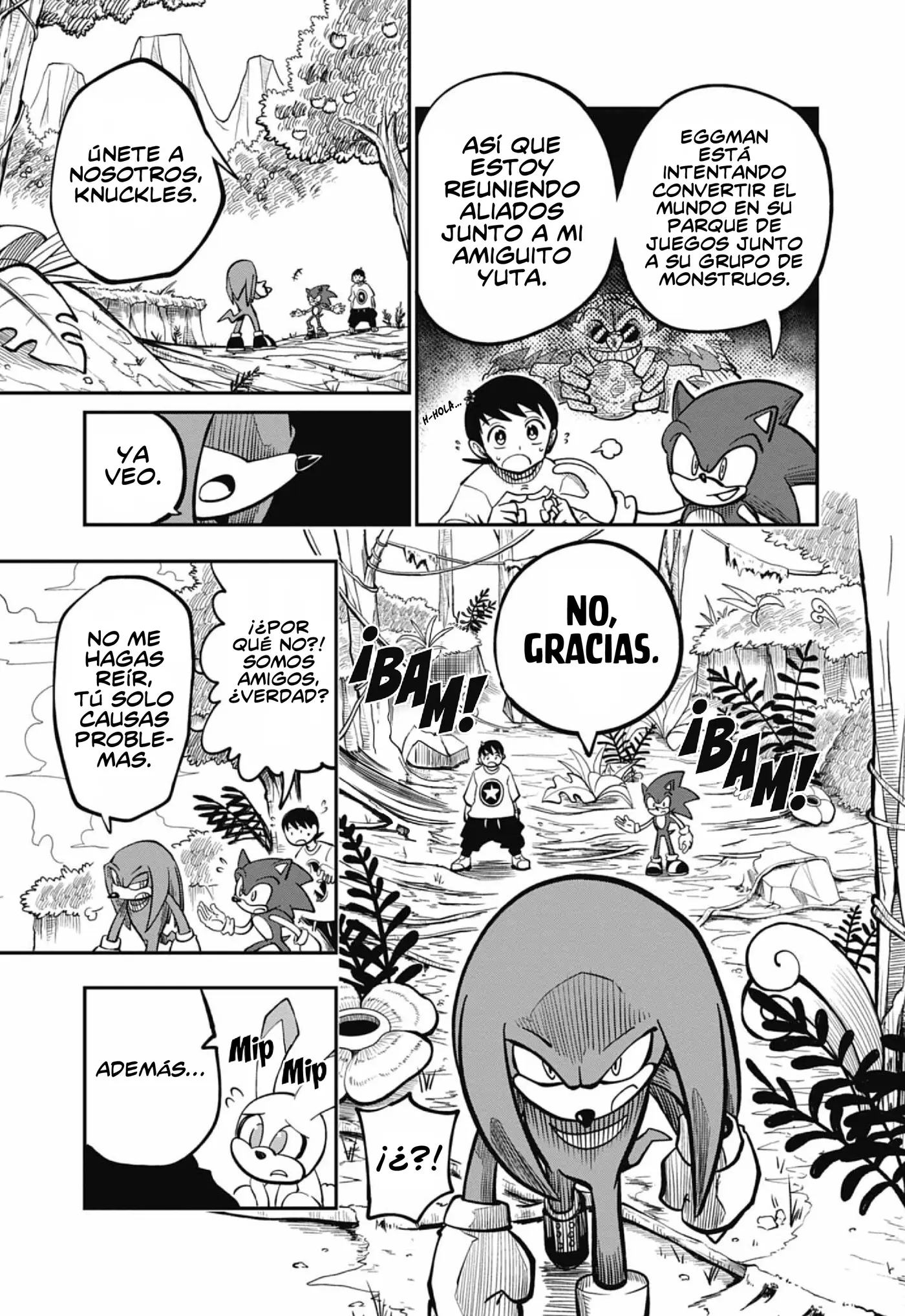 Sonic to Yuuki no Tsurugi capítulo 15 página 7