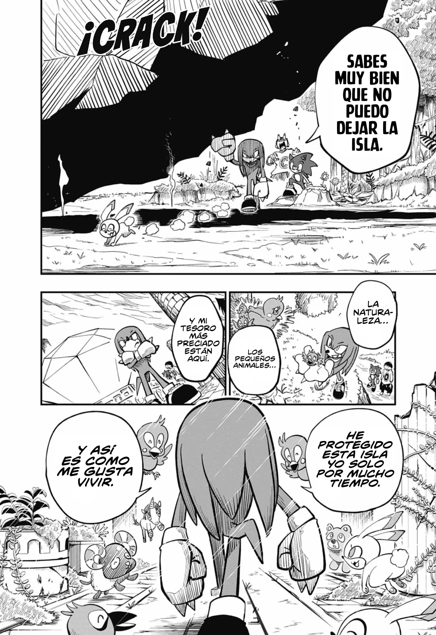 Sonic to Yuuki no Tsurugi capítulo 15 página 8