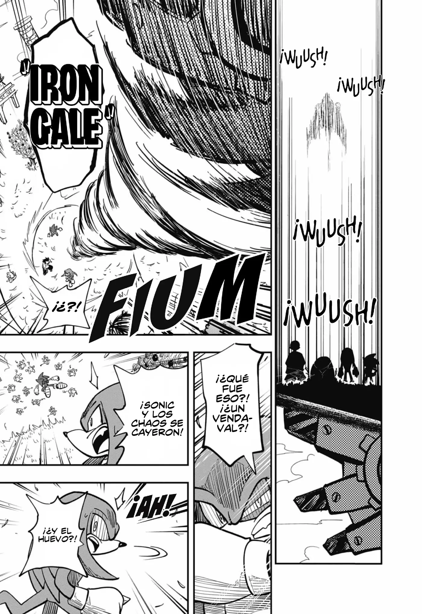 Sonic to Yuuki no Tsurugi capítulo 15 página 13
