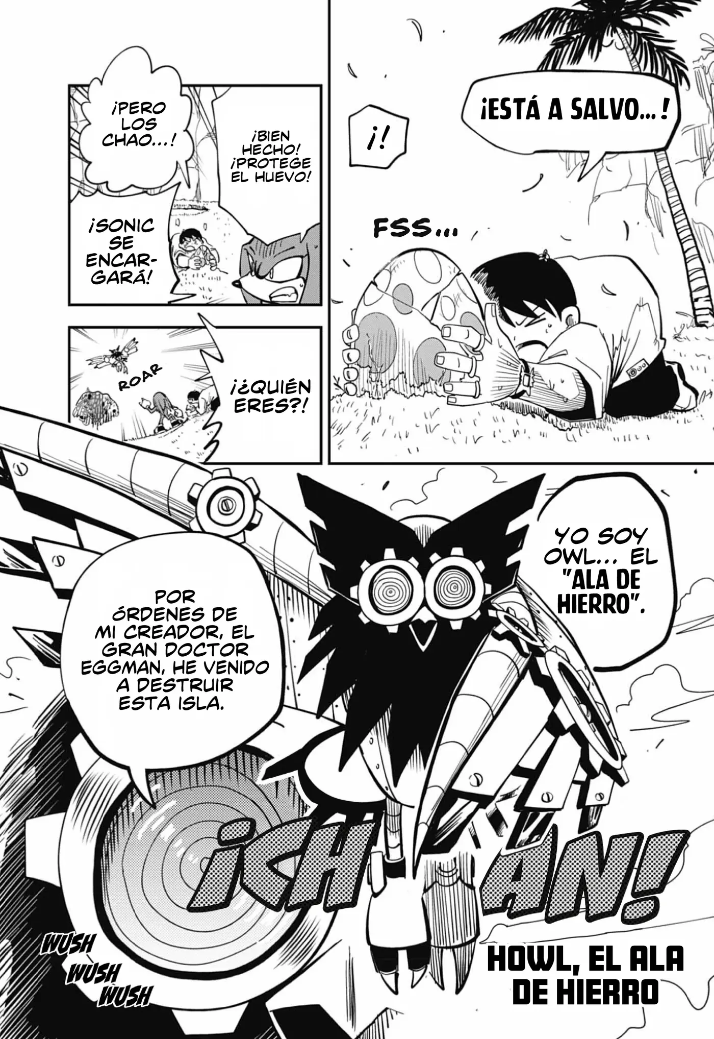 Sonic to Yuuki no Tsurugi capítulo 15 página 14