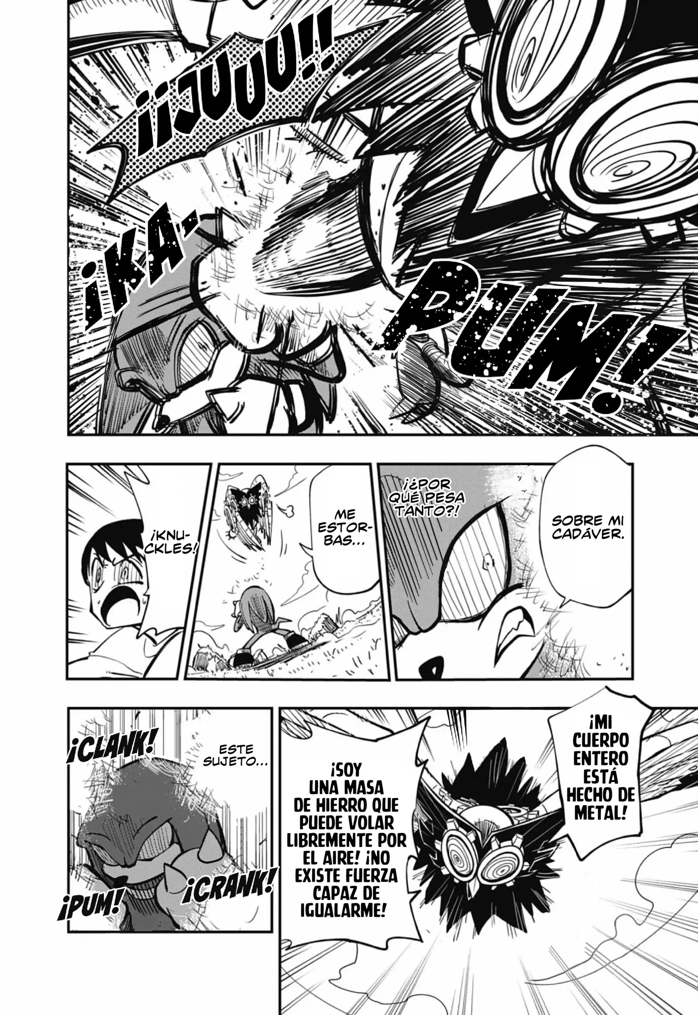 Sonic to Yuuki no Tsurugi capítulo 15 página 16