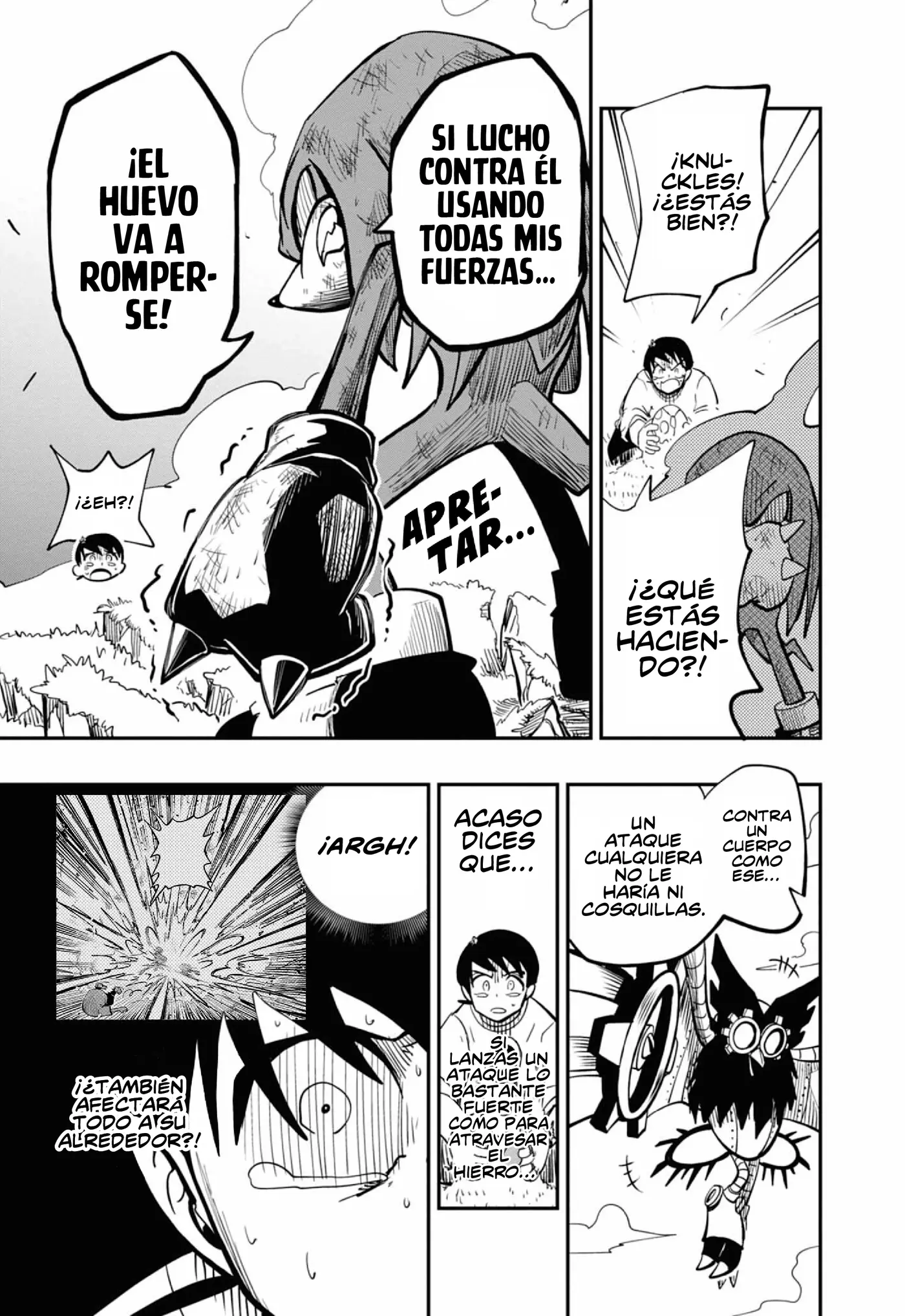 Sonic to Yuuki no Tsurugi capítulo 15 página 17