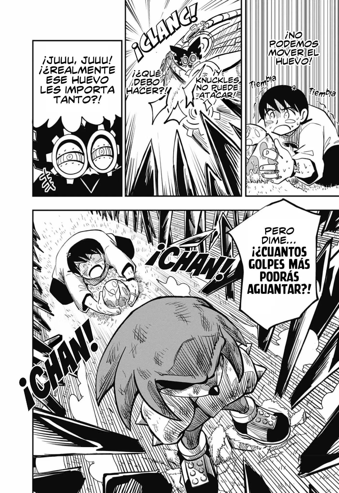 Sonic to Yuuki no Tsurugi capítulo 15 página 18