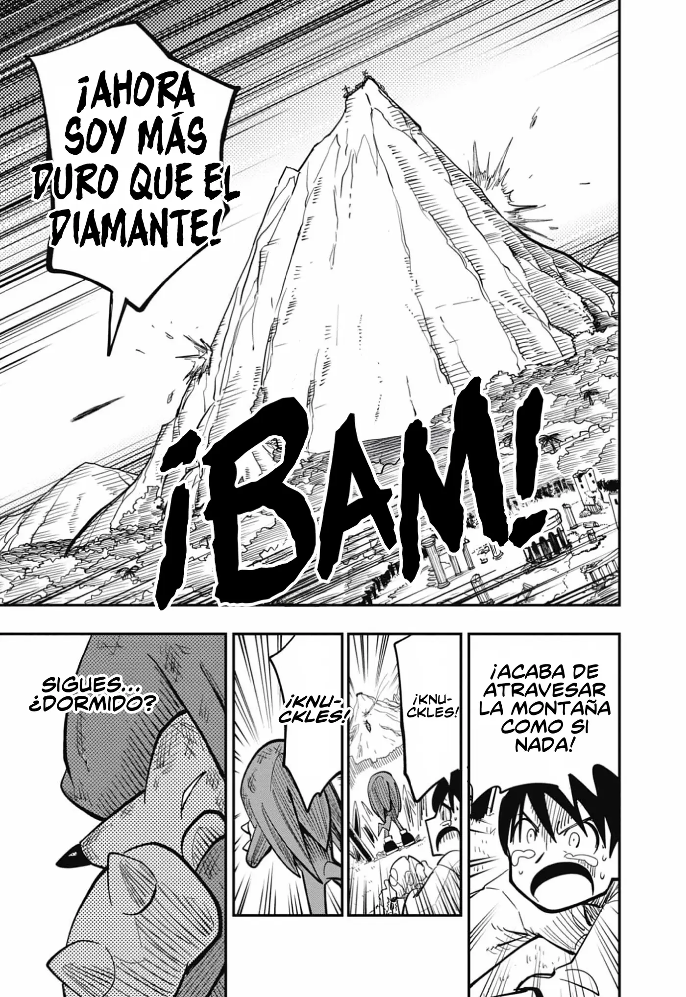 Sonic to Yuuki no Tsurugi capítulo 15 página 21