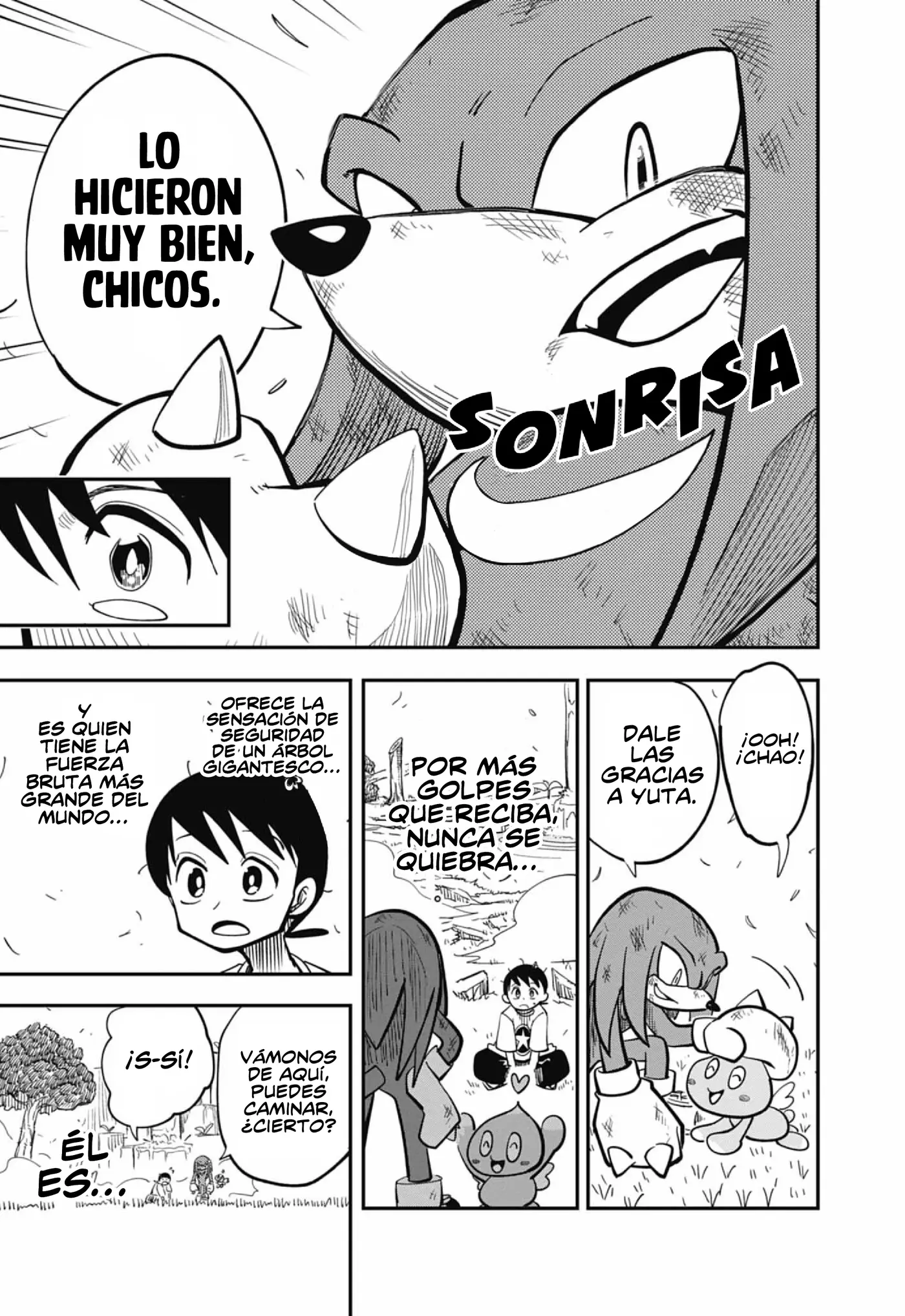 Sonic to Yuuki no Tsurugi capítulo 15 página 28