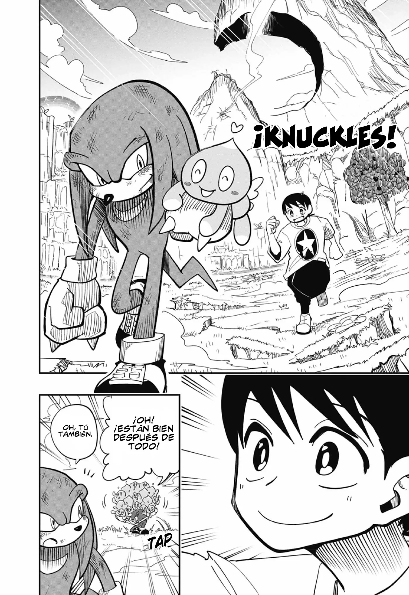 Sonic to Yuuki no Tsurugi capítulo 15 página 29