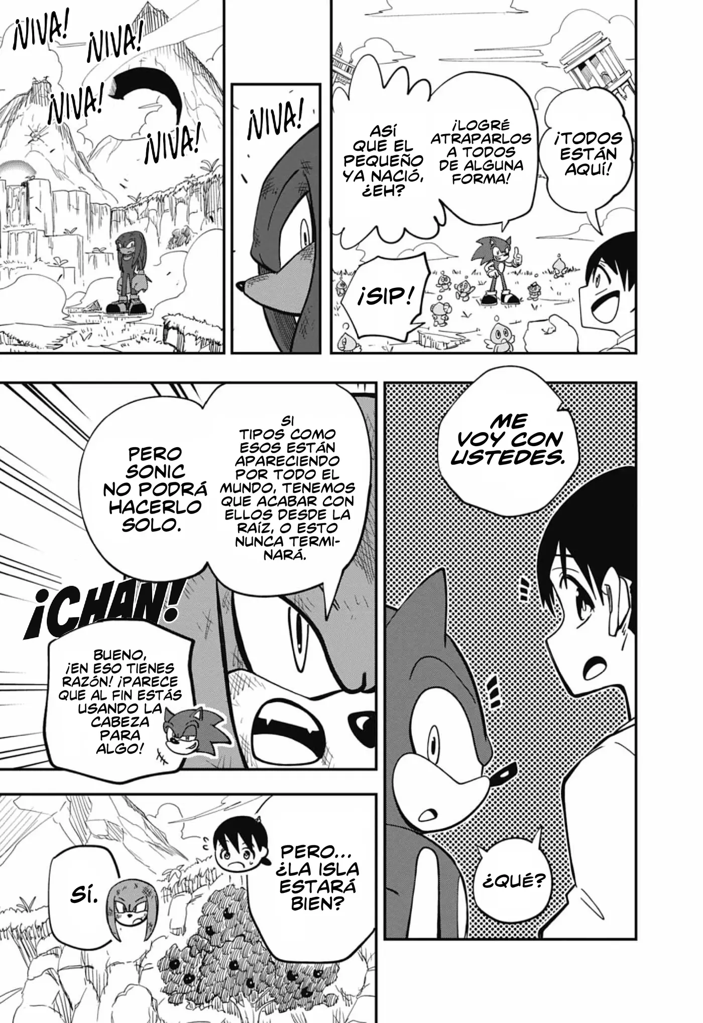 Sonic to Yuuki no Tsurugi capítulo 15 página 30