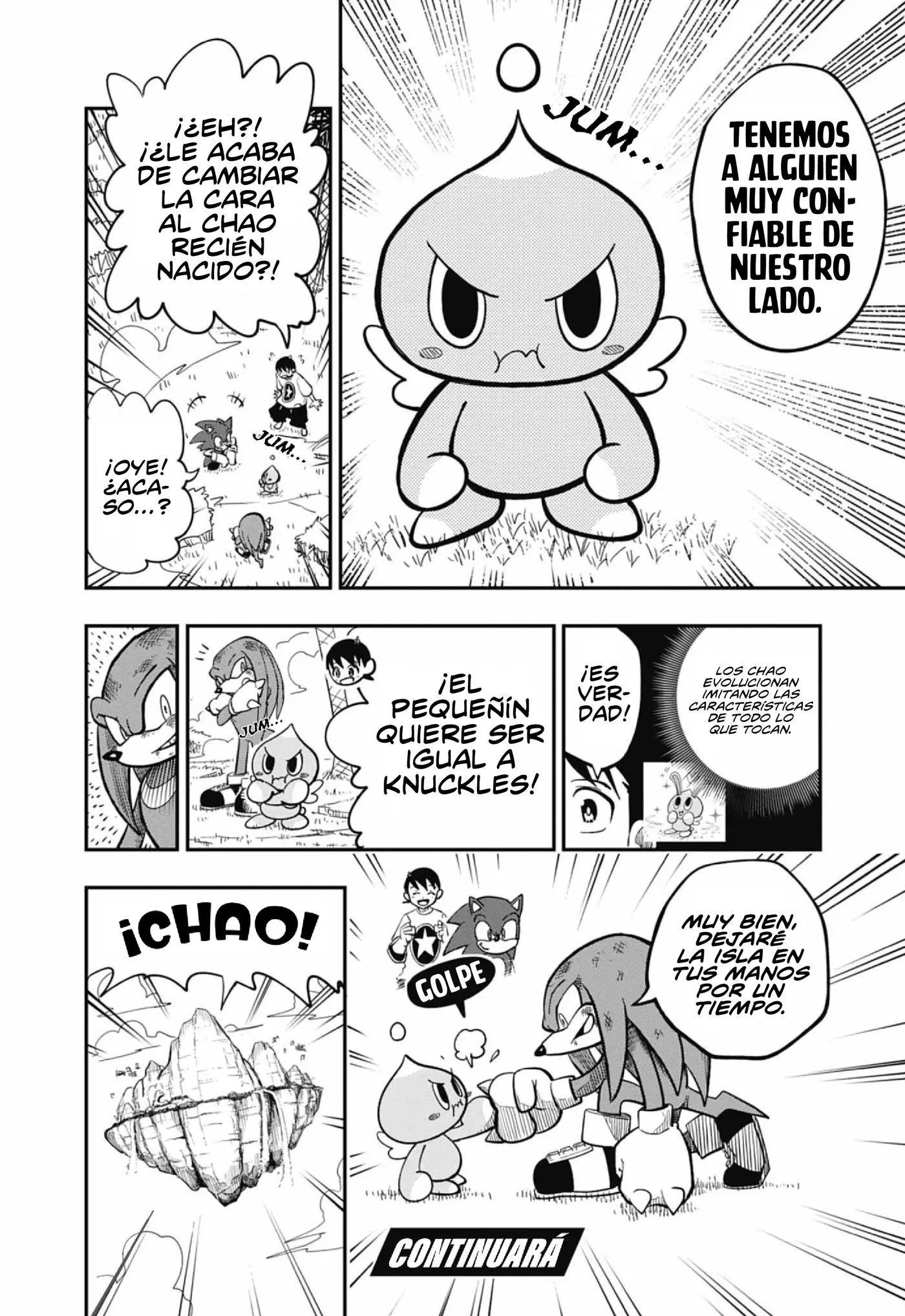 Sonic to Yuuki no Tsurugi capítulo 15 página 31