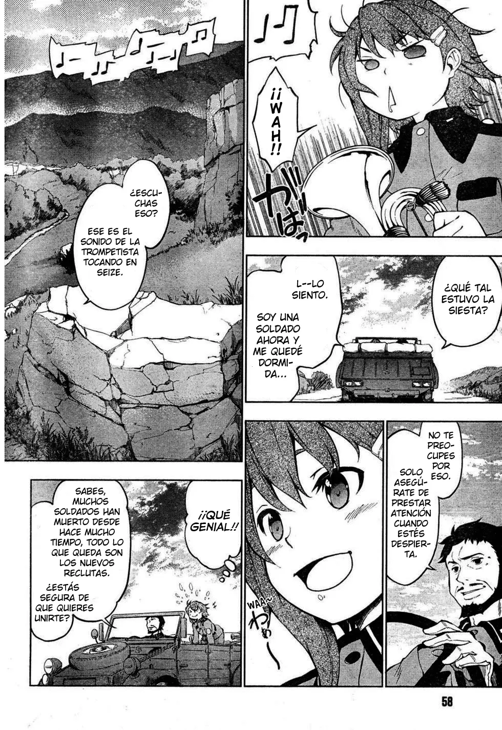 Sora no Woto capítulo 1 página 3