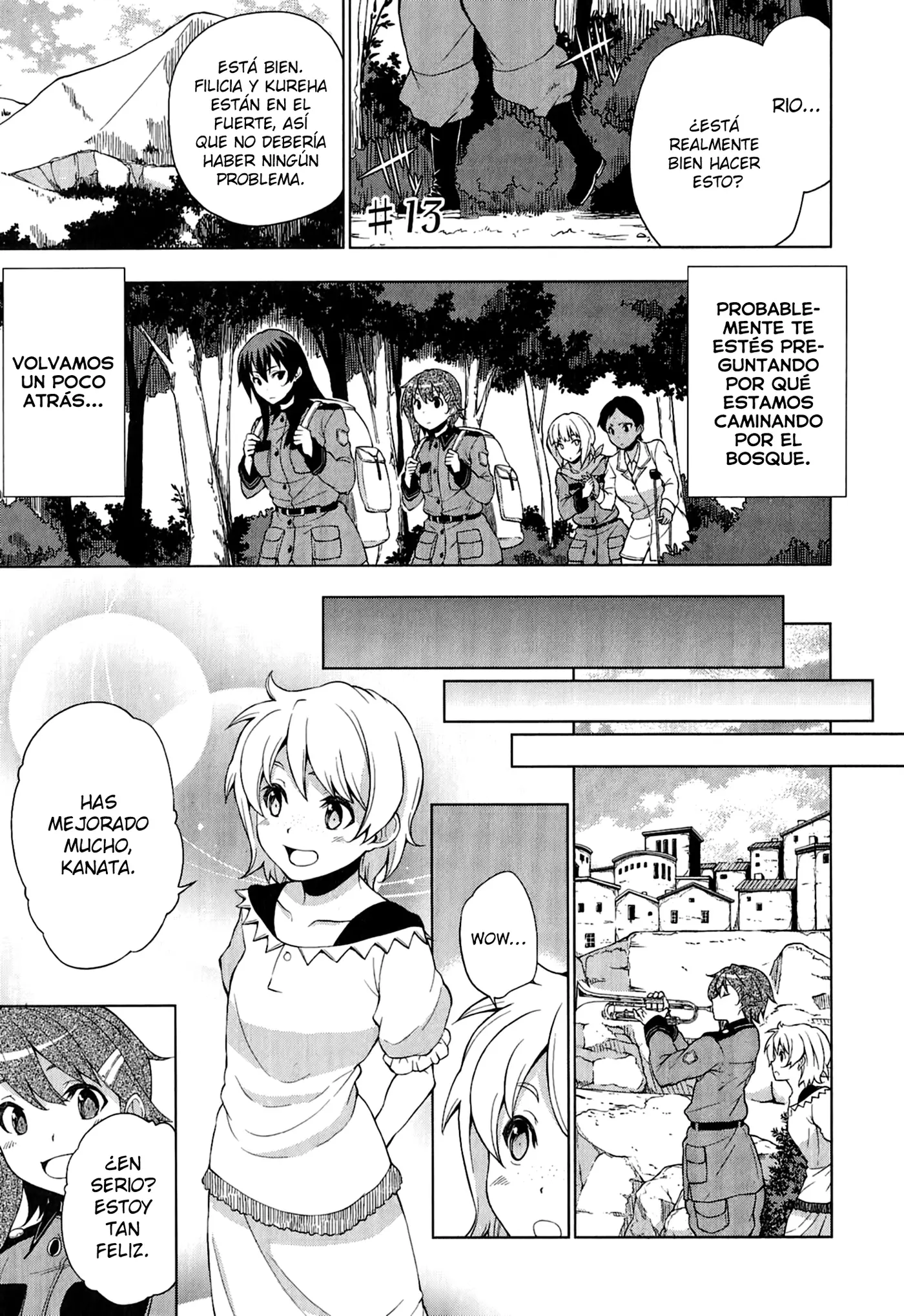 Sora no Woto capítulo 13 página 1