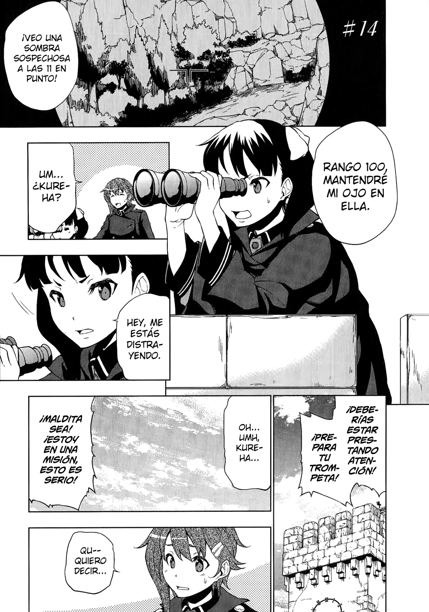 Sora no Woto capítulo 14 página 1