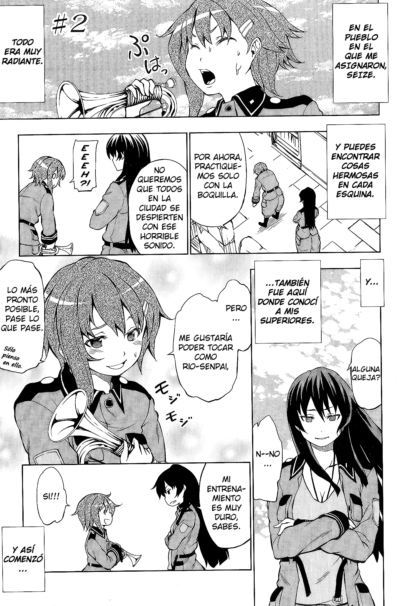Sora no Woto capítulo 2 página 1