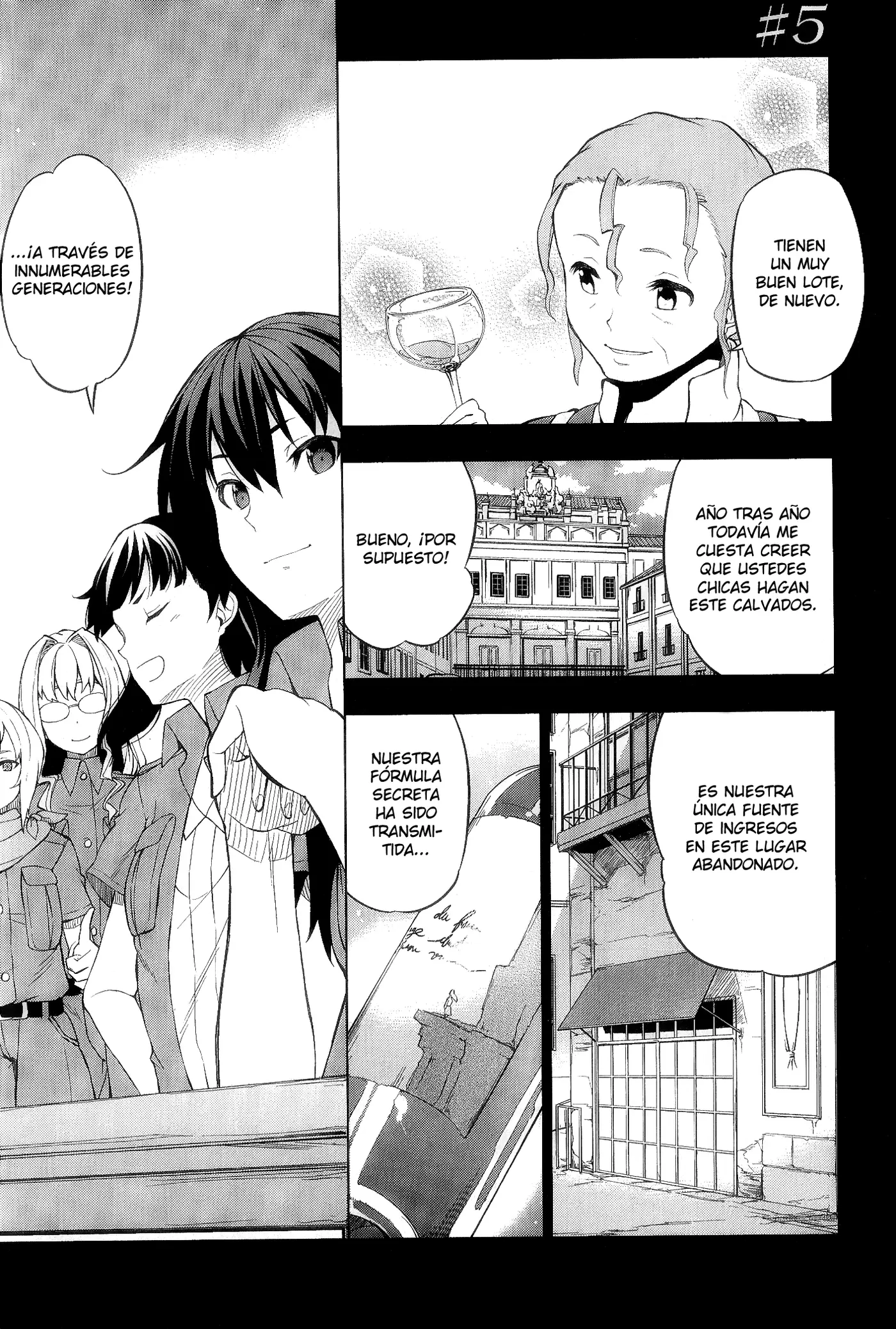 Sora no Woto capítulo 5 página 1