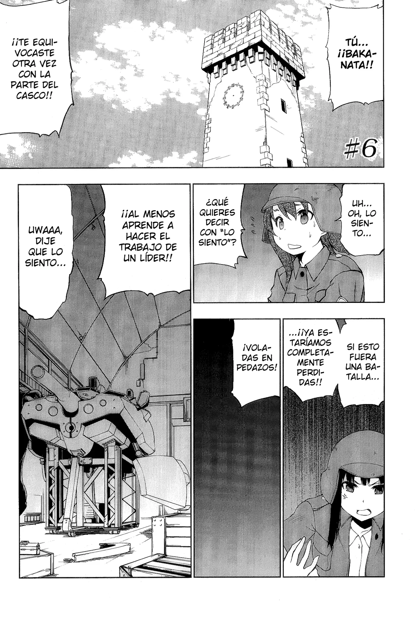 Sora no Woto capítulo 6 página 1