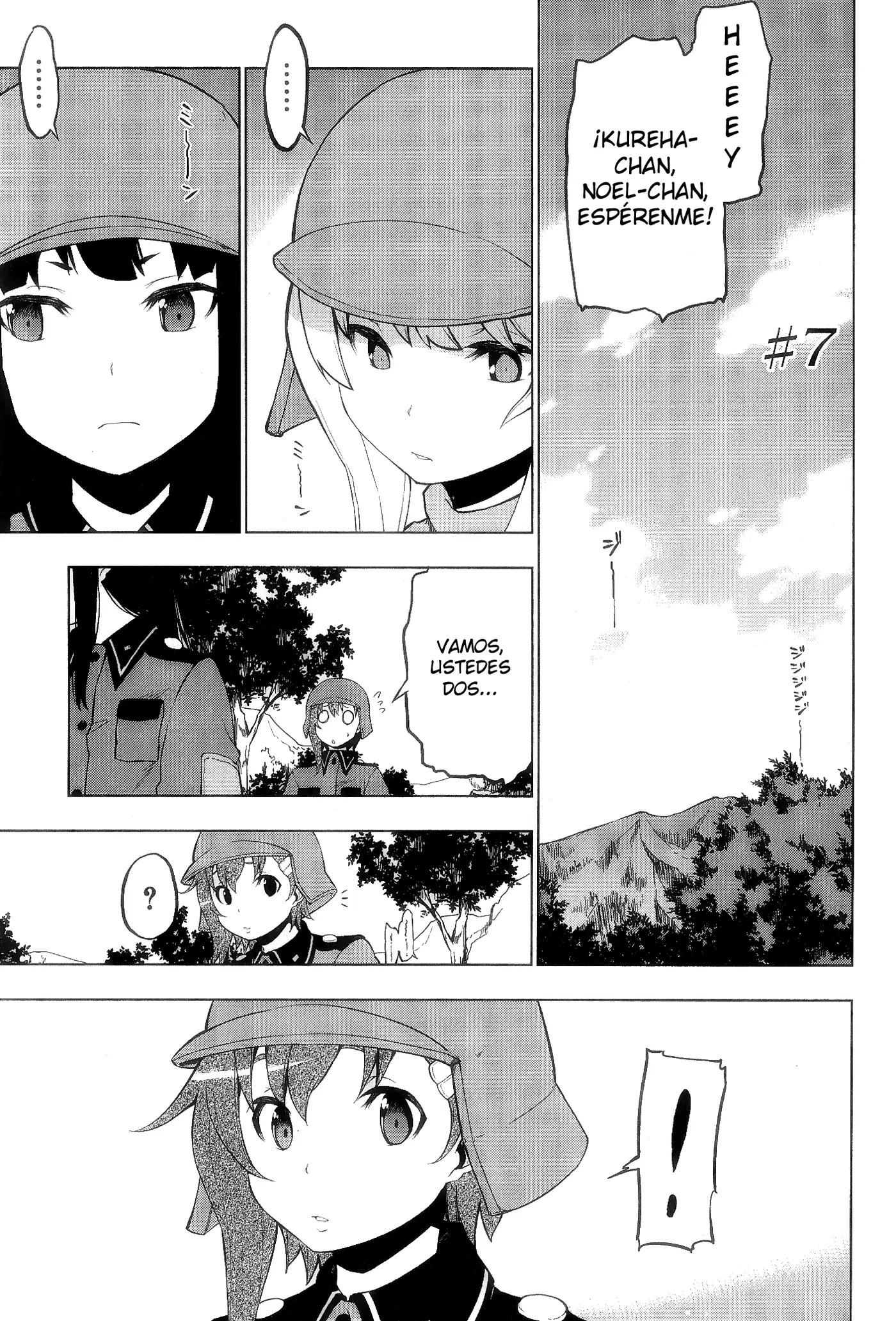Sora no Woto capítulo 7 página 1