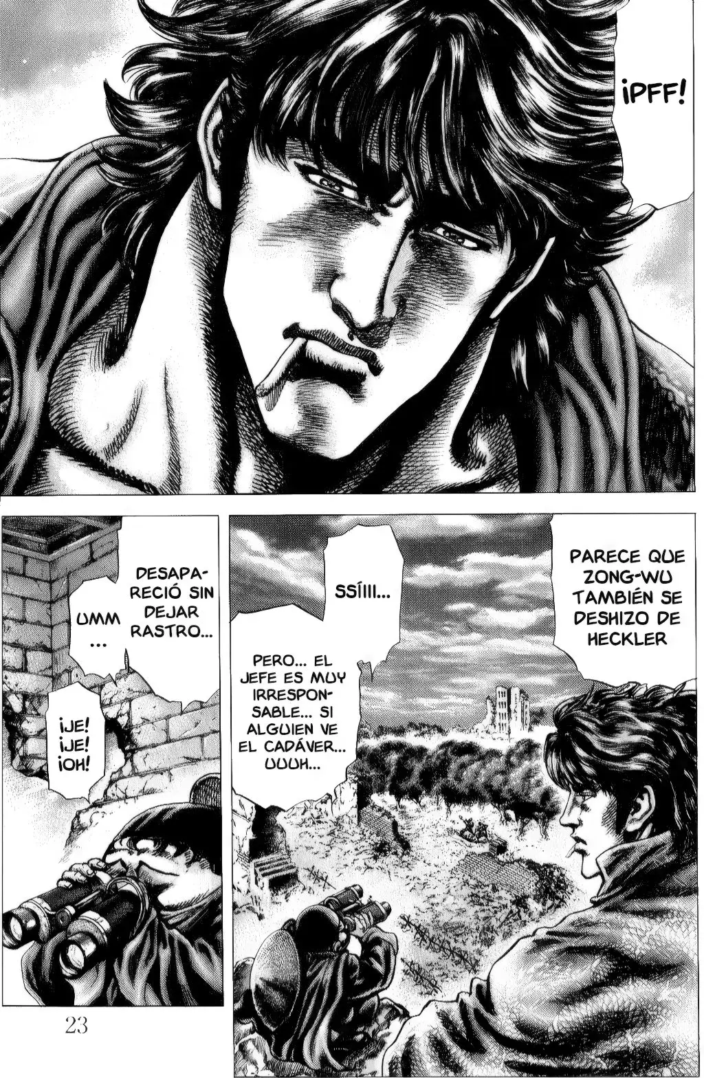 Souten no Ken capítulo 160 página 3