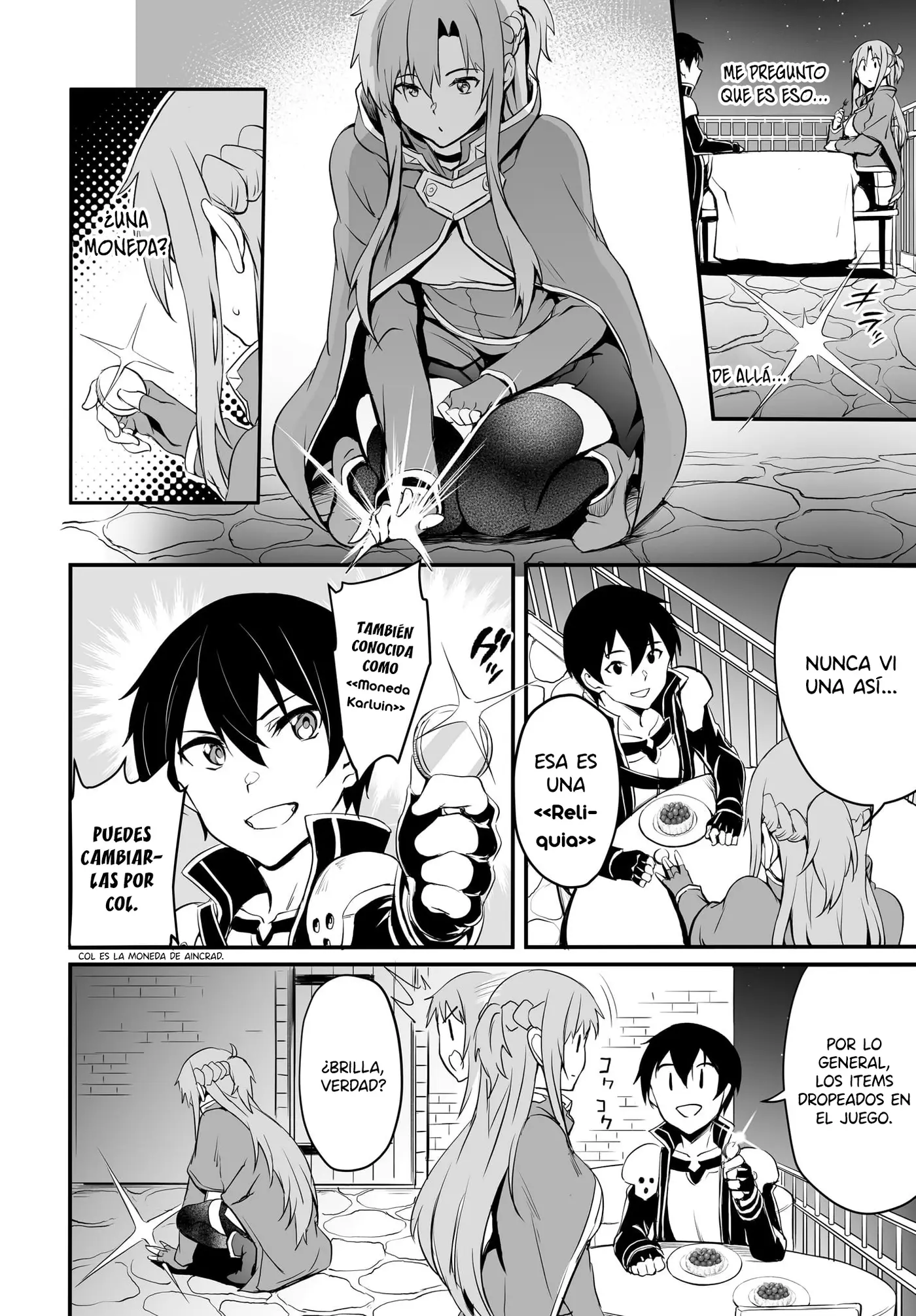 Sword Art Online: Progressive—Kuraki Yuuyami no Scherzo capítulo 1 página 22