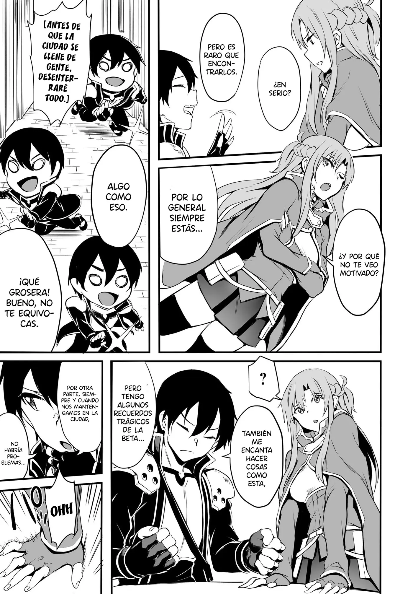 Sword Art Online: Progressive—Kuraki Yuuyami no Scherzo capítulo 1 página 25