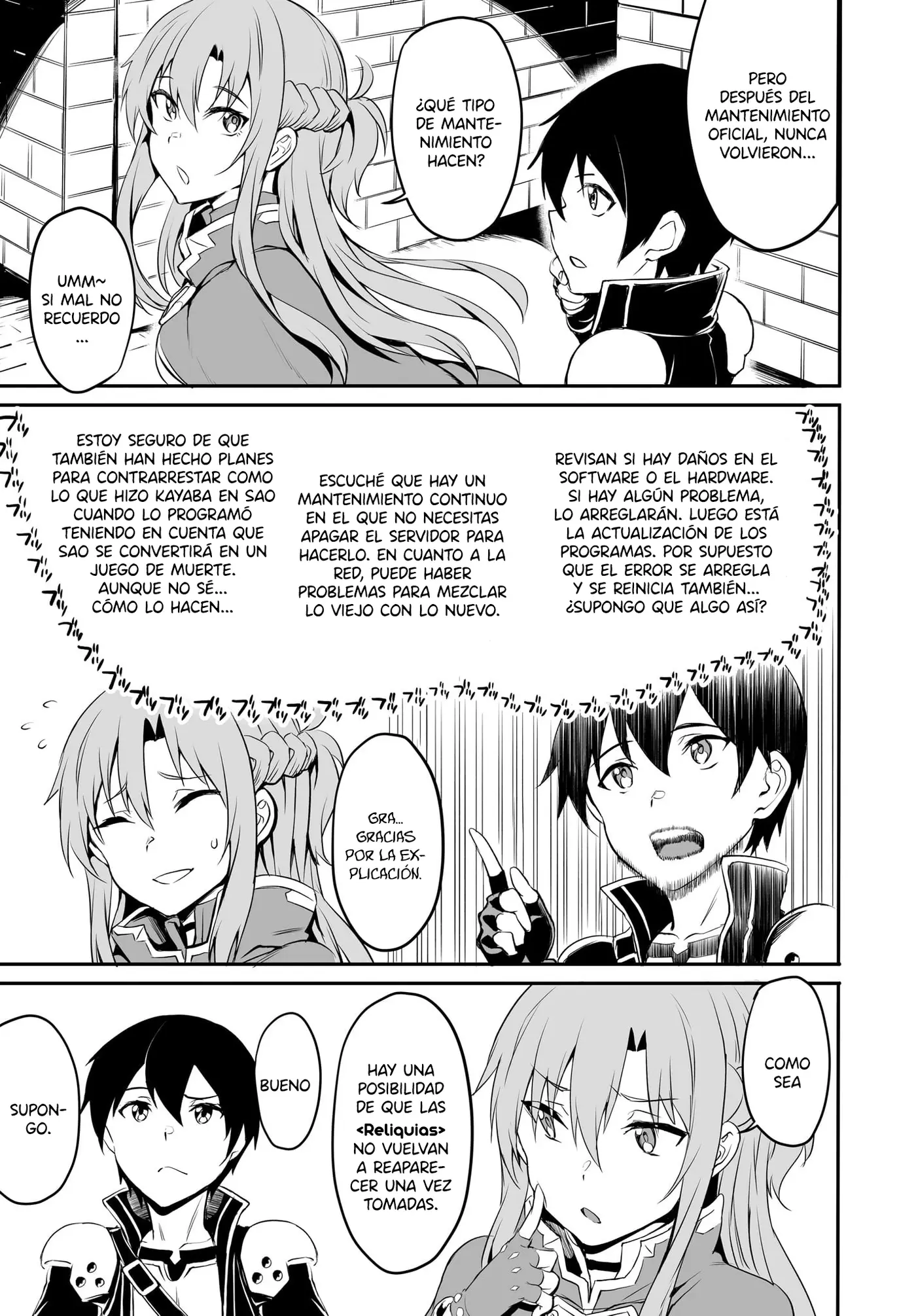 Sword Art Online: Progressive—Kuraki Yuuyami no Scherzo capítulo 1 página 27