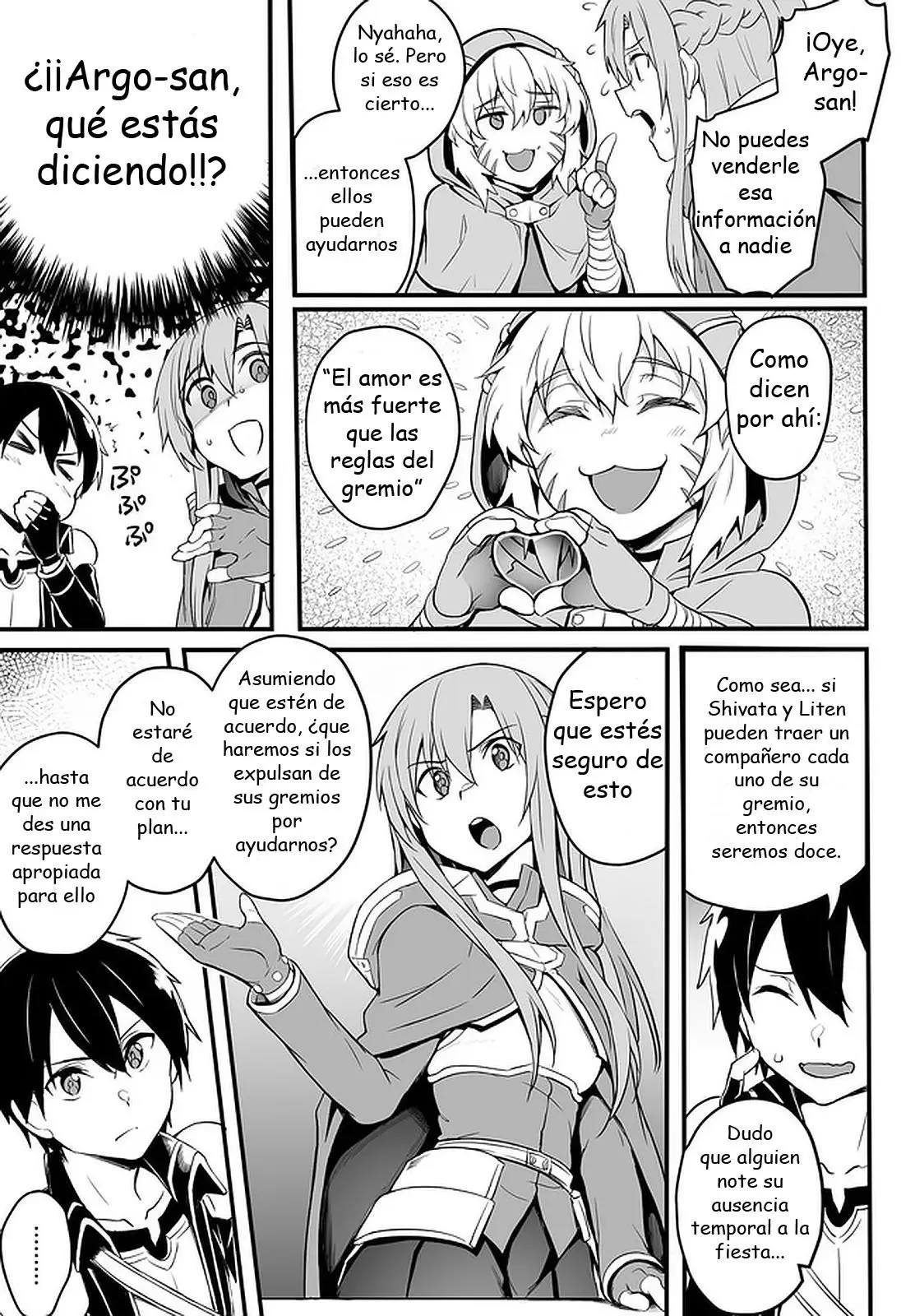 Sword Art Online: Progressive—Kuraki Yuuyami no Scherzo capítulo 10 página 7