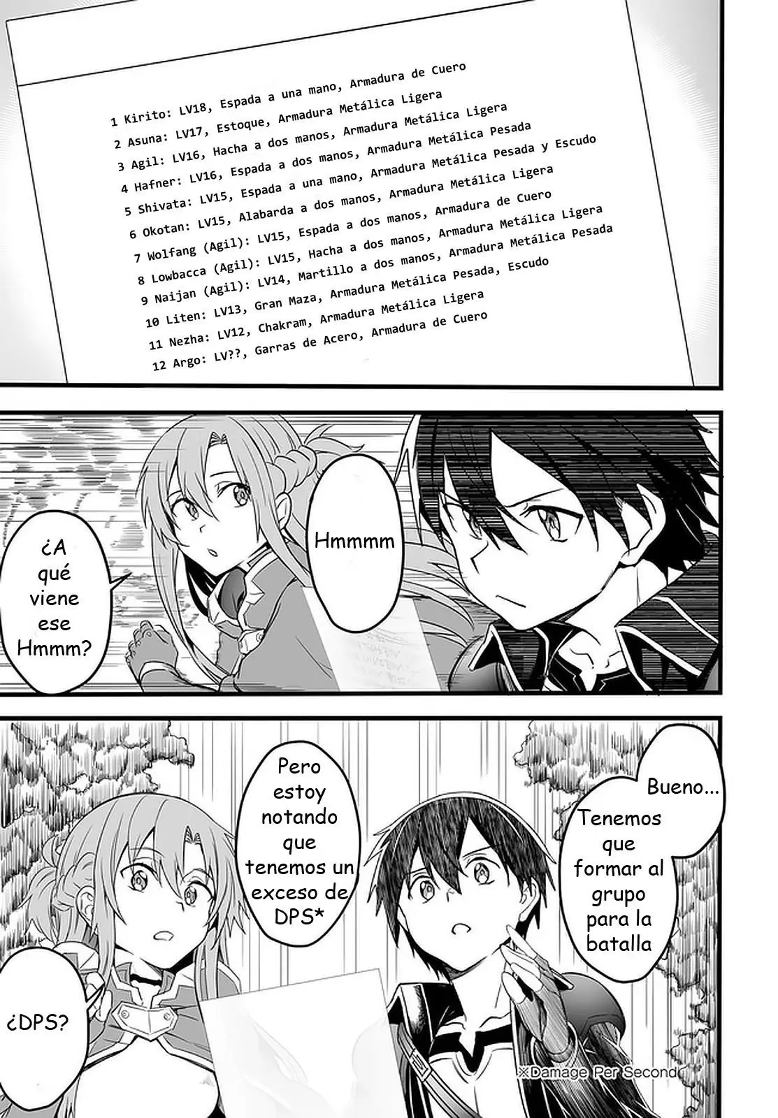 Sword Art Online: Progressive—Kuraki Yuuyami no Scherzo capítulo 11 página 12