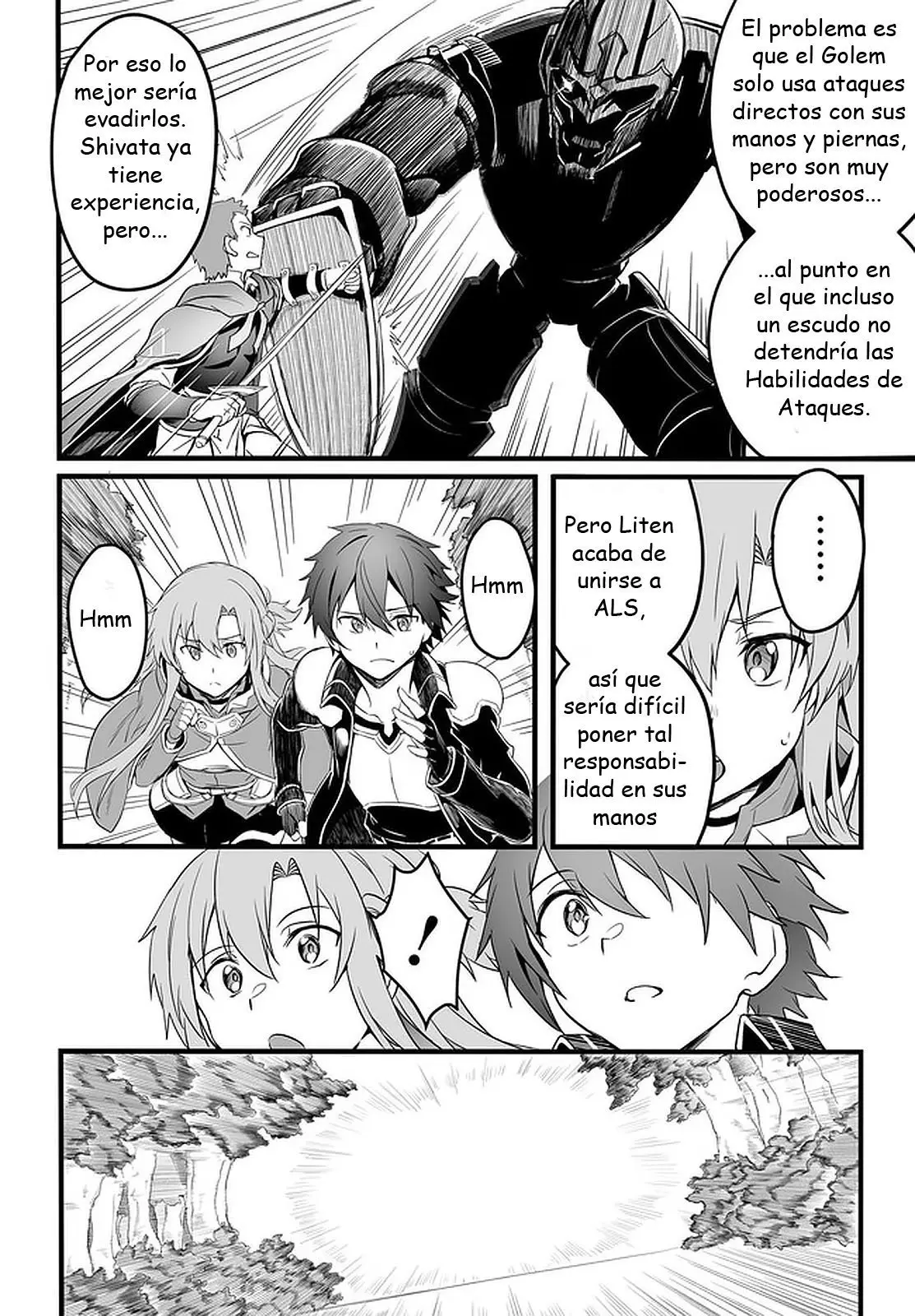 Sword Art Online: Progressive—Kuraki Yuuyami no Scherzo capítulo 11 página 15