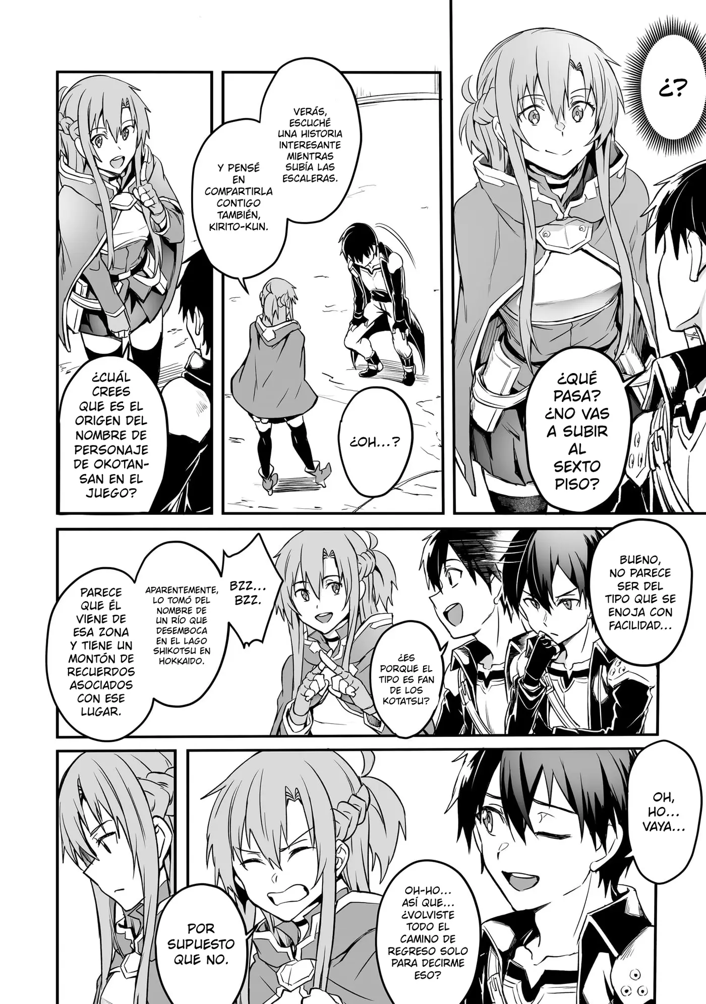 Sword Art Online: Progressive—Kuraki Yuuyami no Scherzo capítulo 18 página 4