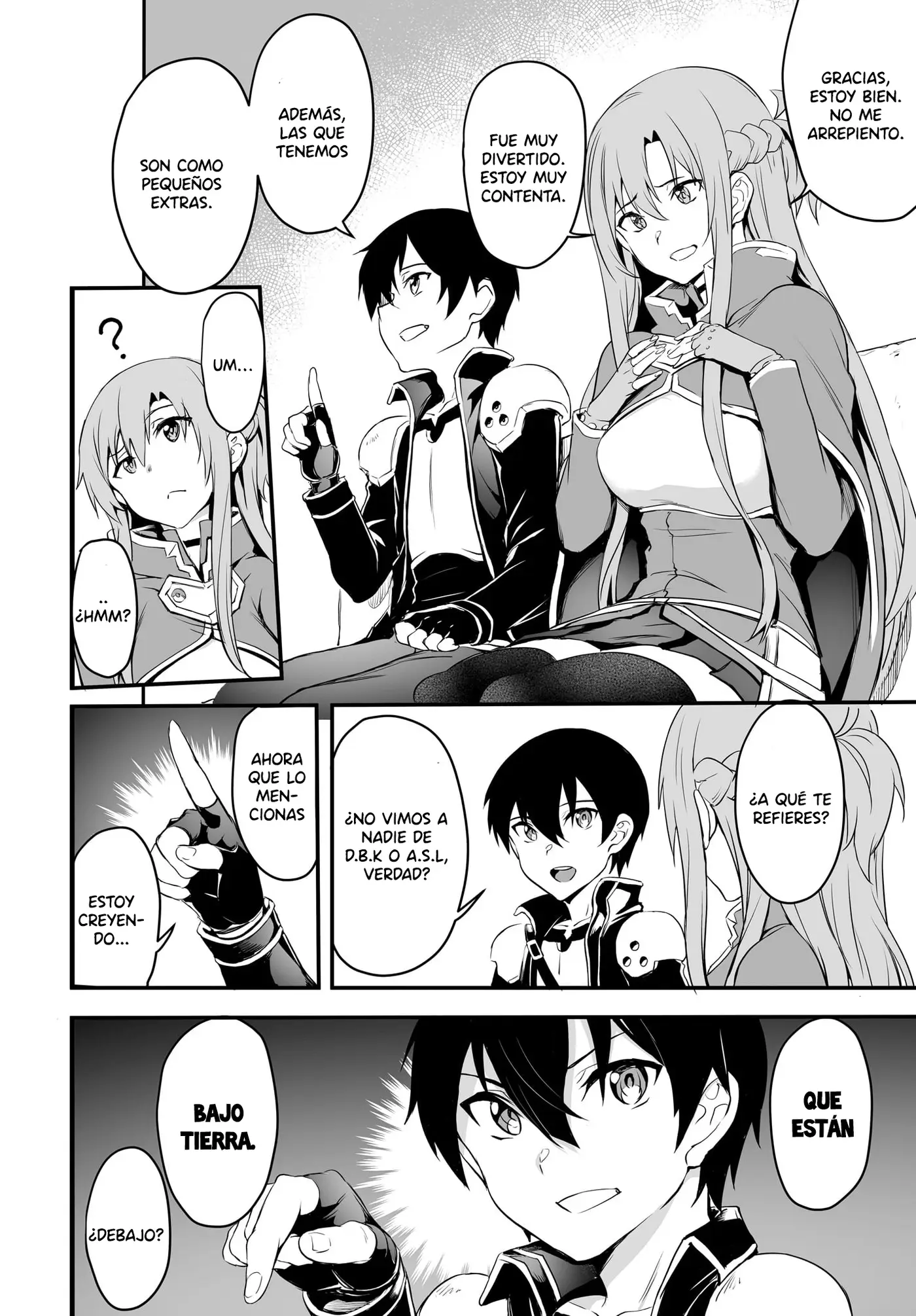 Sword Art Online: Progressive—Kuraki Yuuyami no Scherzo capítulo 2 página 9