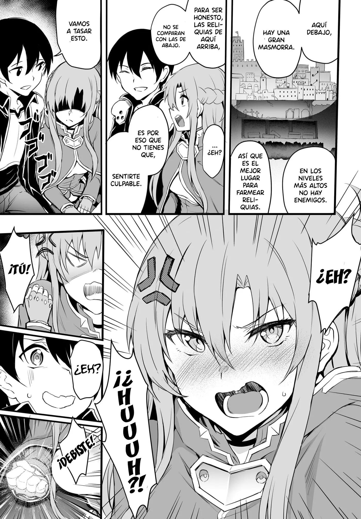 Sword Art Online: Progressive—Kuraki Yuuyami no Scherzo capítulo 2 página 10