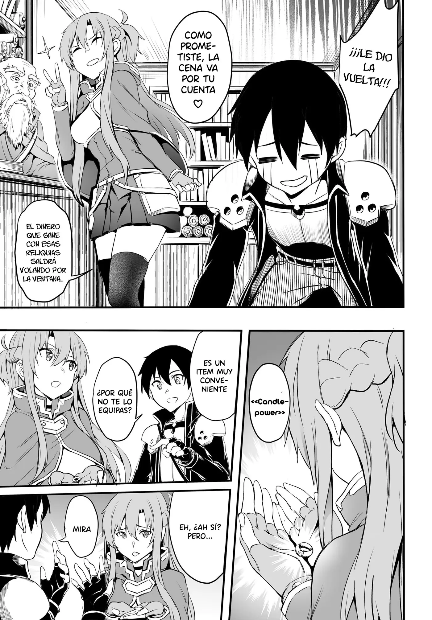 Sword Art Online: Progressive—Kuraki Yuuyami no Scherzo capítulo 2 página 14