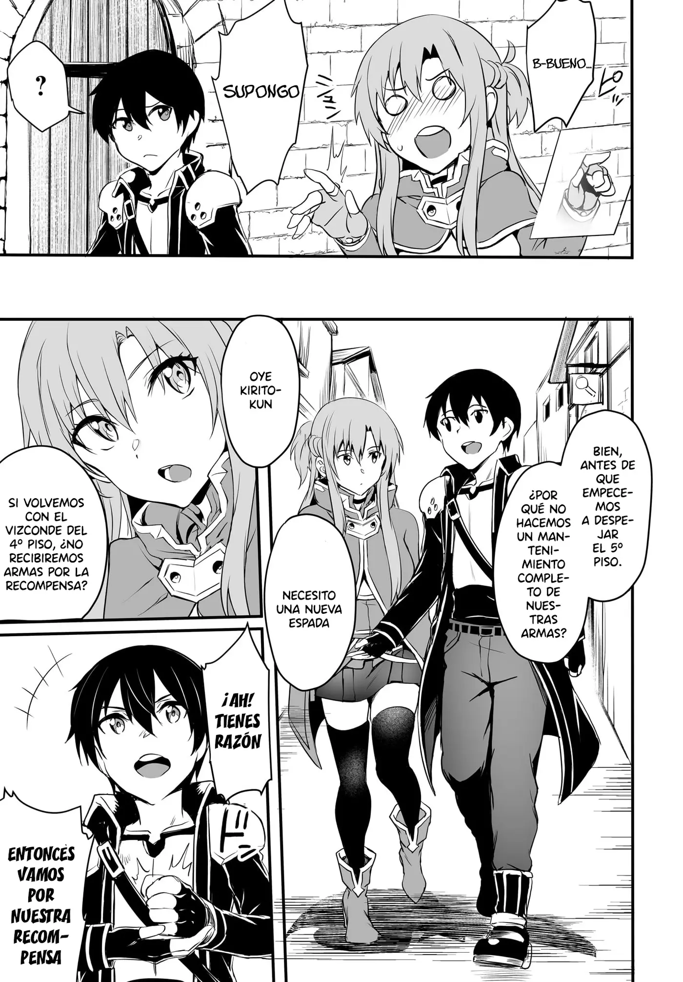 Sword Art Online: Progressive—Kuraki Yuuyami no Scherzo capítulo 2 página 16