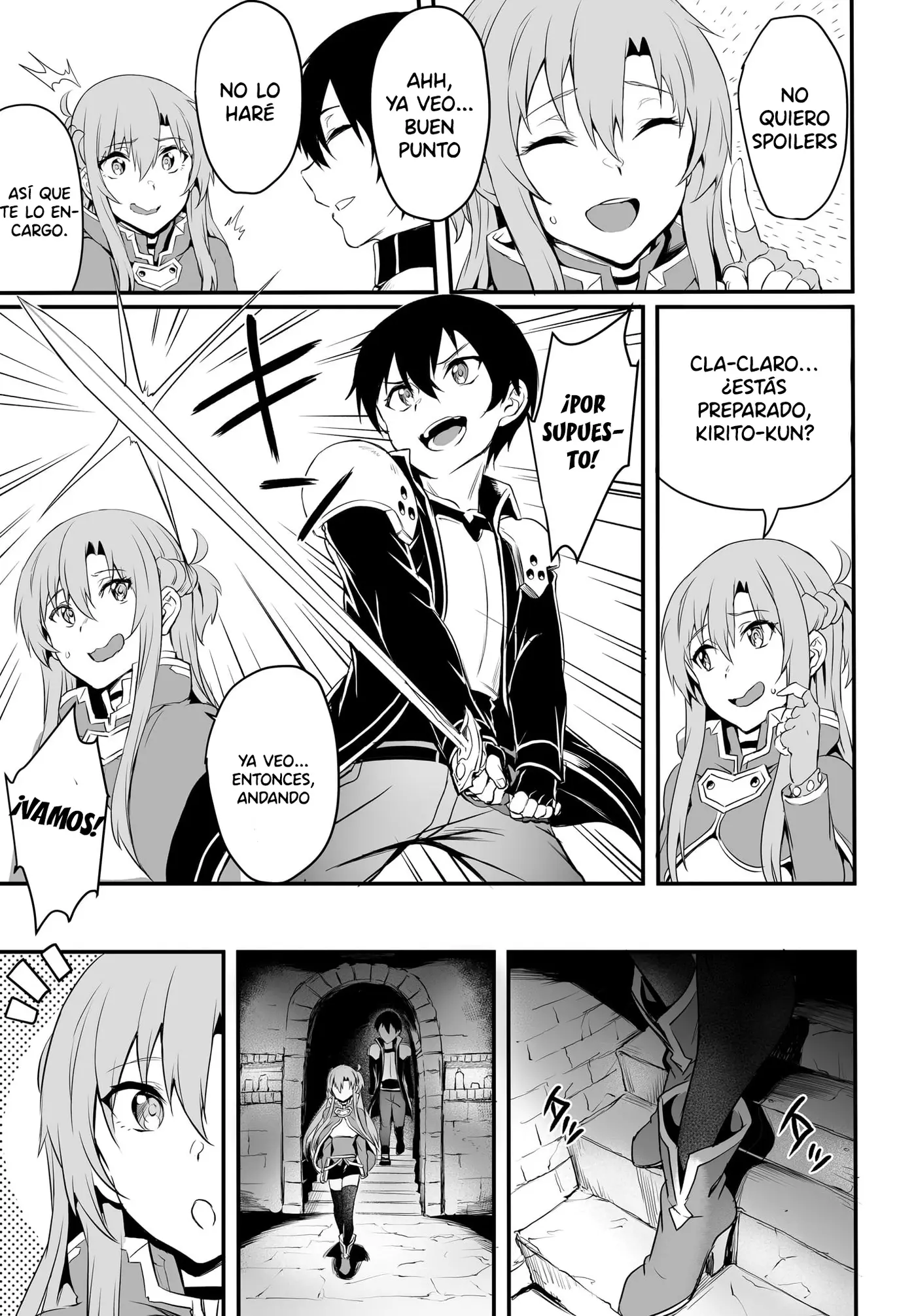 Sword Art Online: Progressive—Kuraki Yuuyami no Scherzo capítulo 2 página 22