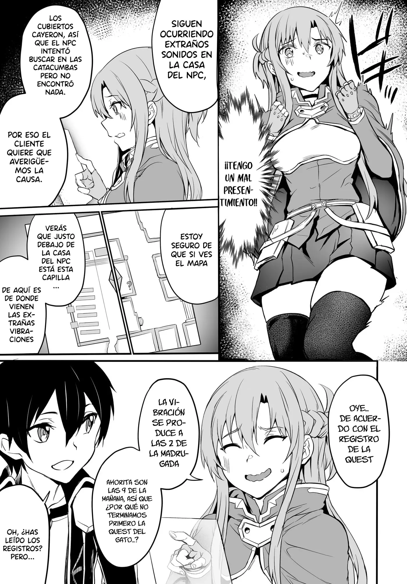 Sword Art Online: Progressive—Kuraki Yuuyami no Scherzo capítulo 2 página 26