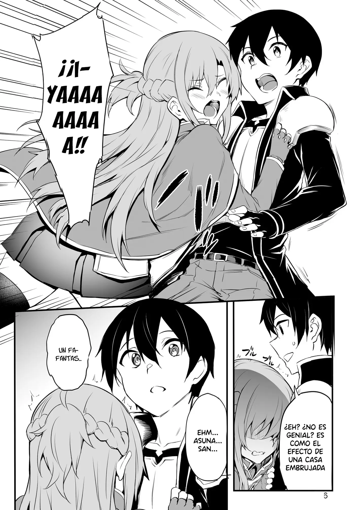 Sword Art Online: Progressive—Kuraki Yuuyami no Scherzo capítulo 3 página 7