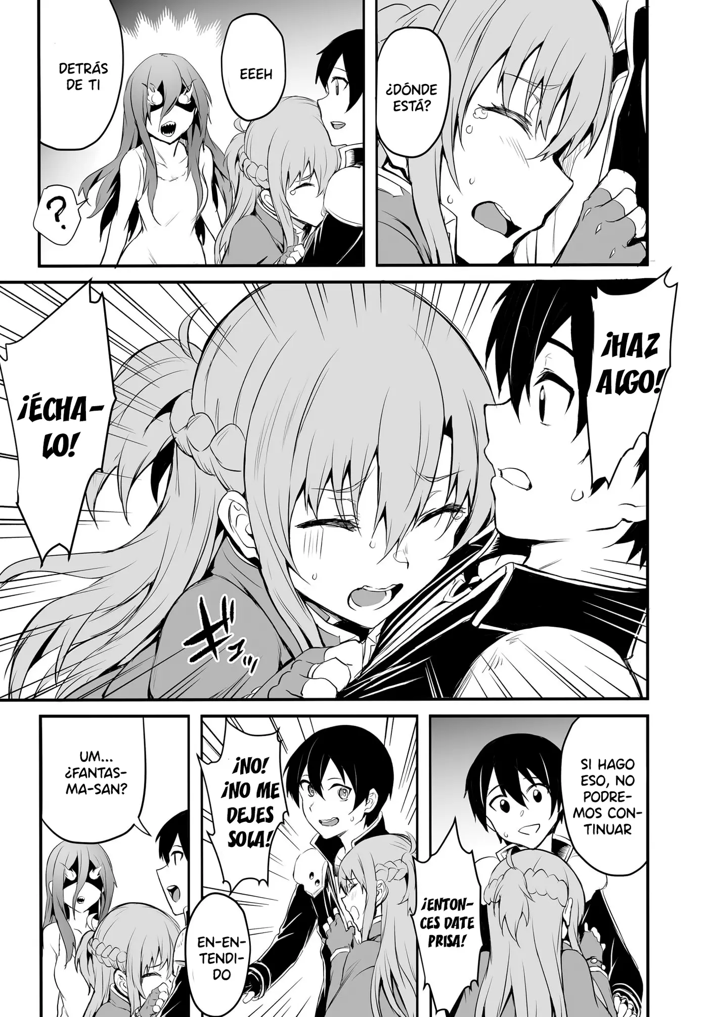 Sword Art Online: Progressive—Kuraki Yuuyami no Scherzo capítulo 3 página 8