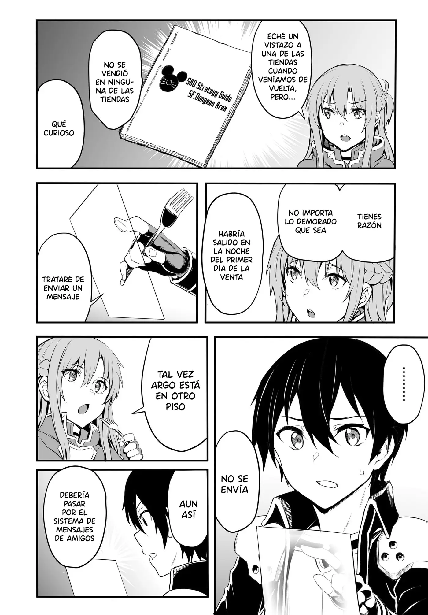 Sword Art Online: Progressive—Kuraki Yuuyami no Scherzo capítulo 3 página 15
