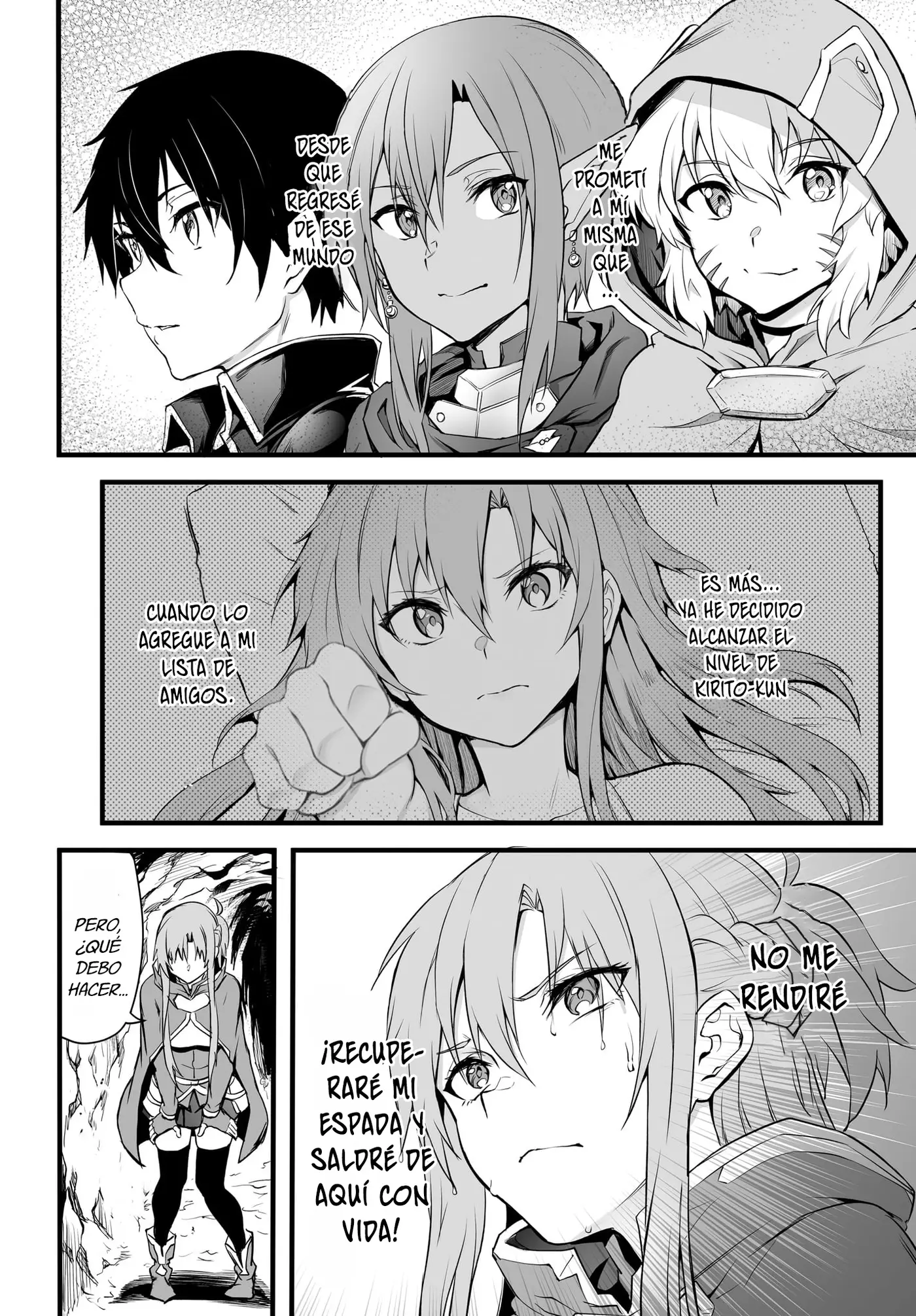 Sword Art Online: Progressive—Kuraki Yuuyami no Scherzo capítulo 4 página 9
