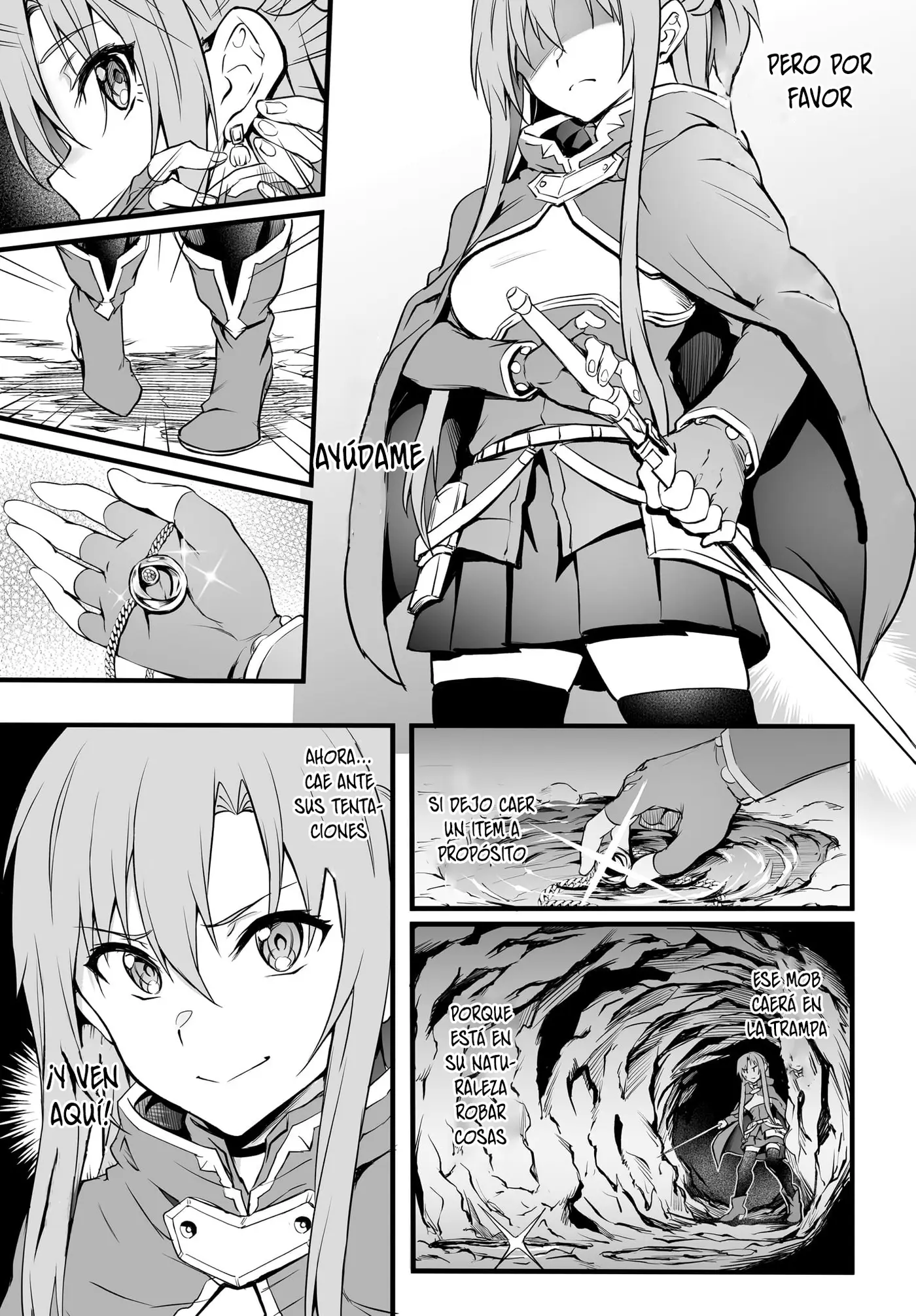 Sword Art Online: Progressive—Kuraki Yuuyami no Scherzo capítulo 4 página 12