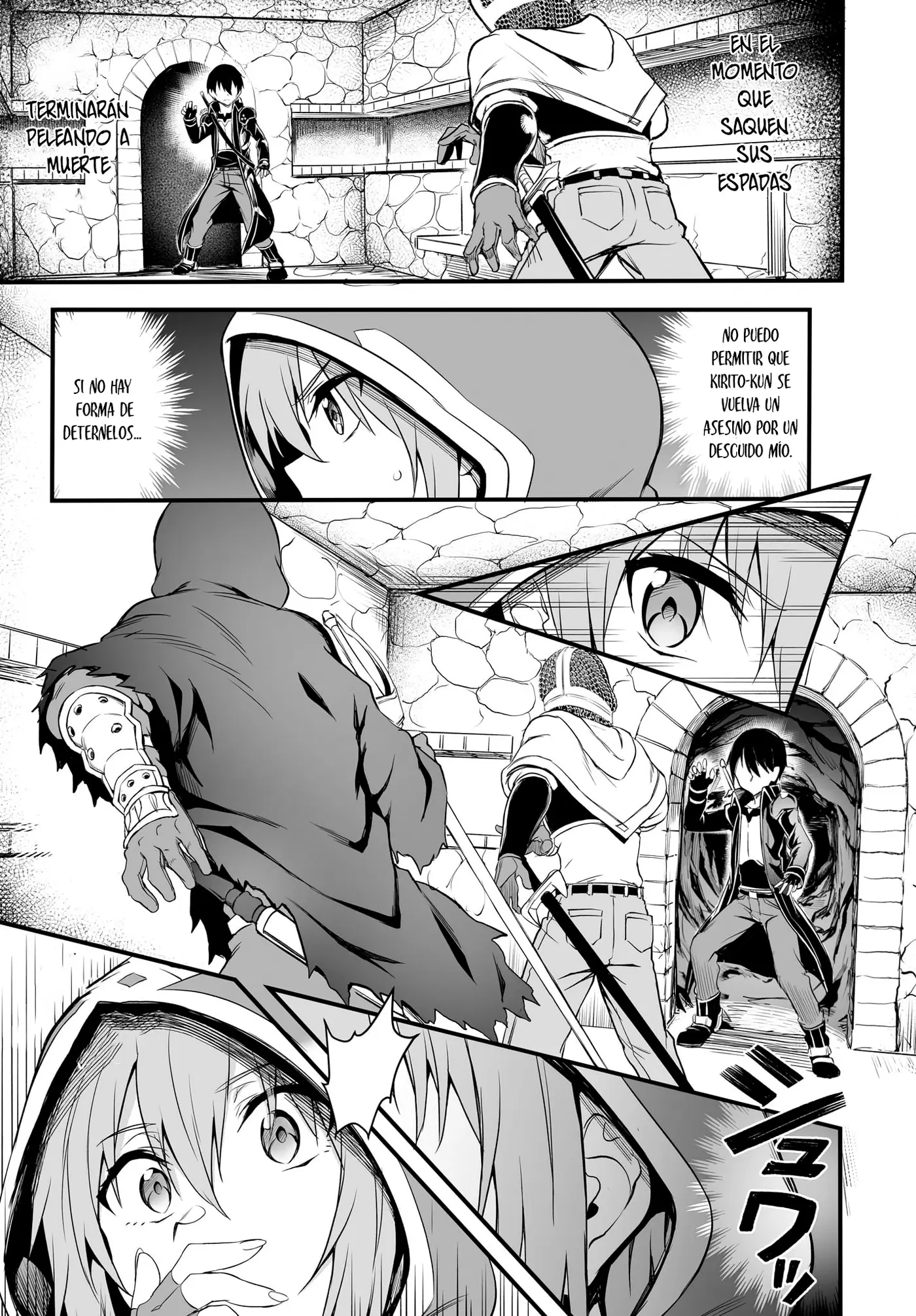 Sword Art Online: Progressive—Kuraki Yuuyami no Scherzo capítulo 5 página 8