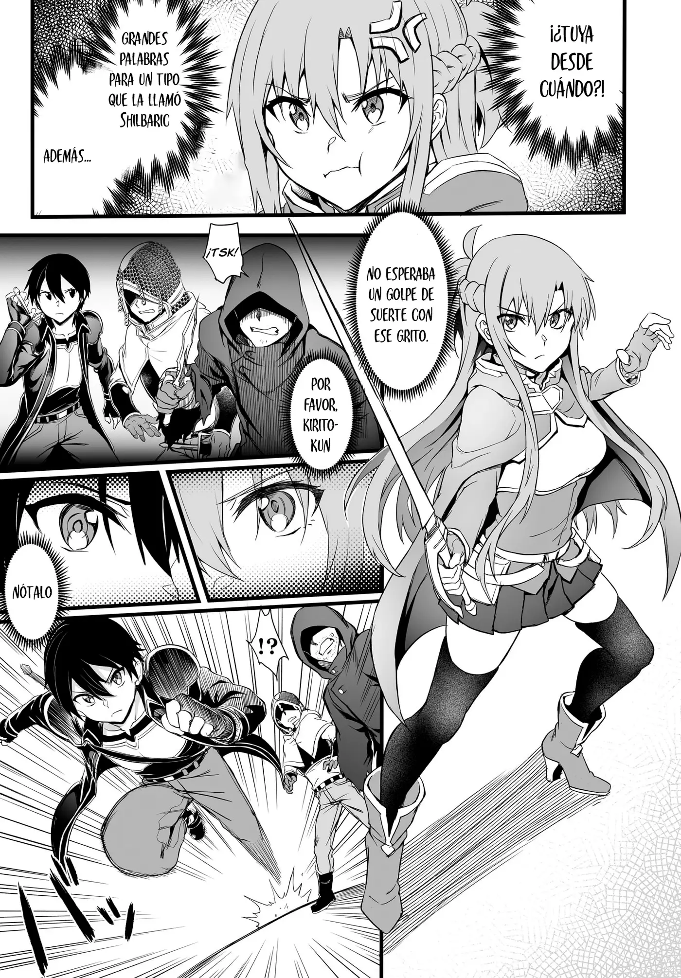 Sword Art Online: Progressive—Kuraki Yuuyami no Scherzo capítulo 5 página 15