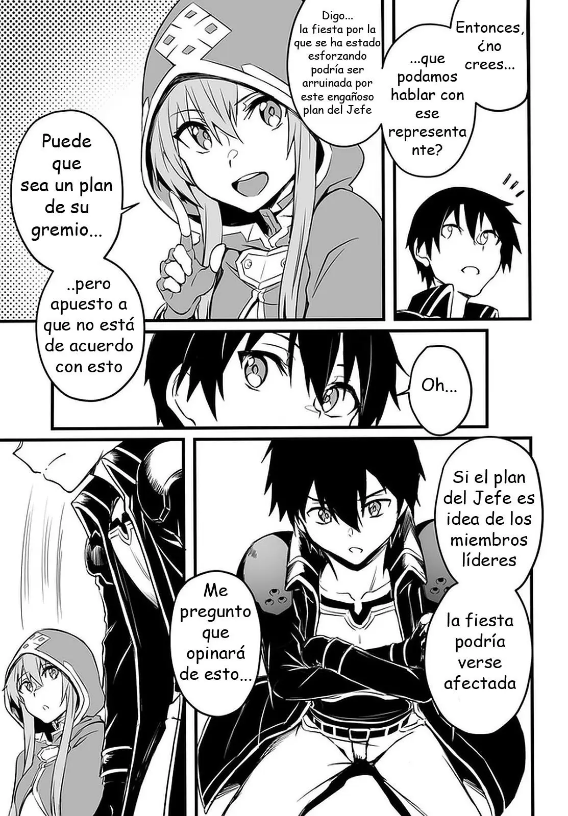 Sword Art Online: Progressive—Kuraki Yuuyami no Scherzo capítulo 7 página 12